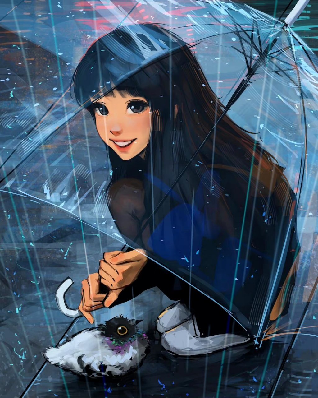 画师sam yang人物插画欣赏,描绘了生活中美好的时光和瞬间.