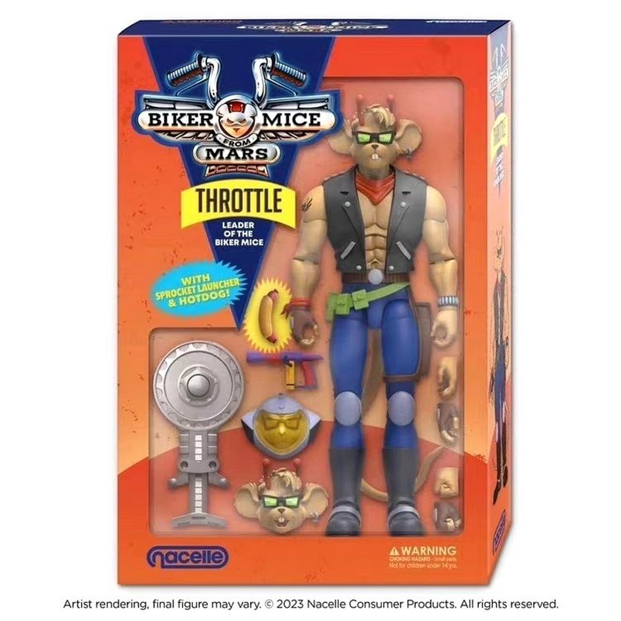 模型欣赏:nacelle 火星鼠,这个系列的模型不多,年龄大点的基本上都看