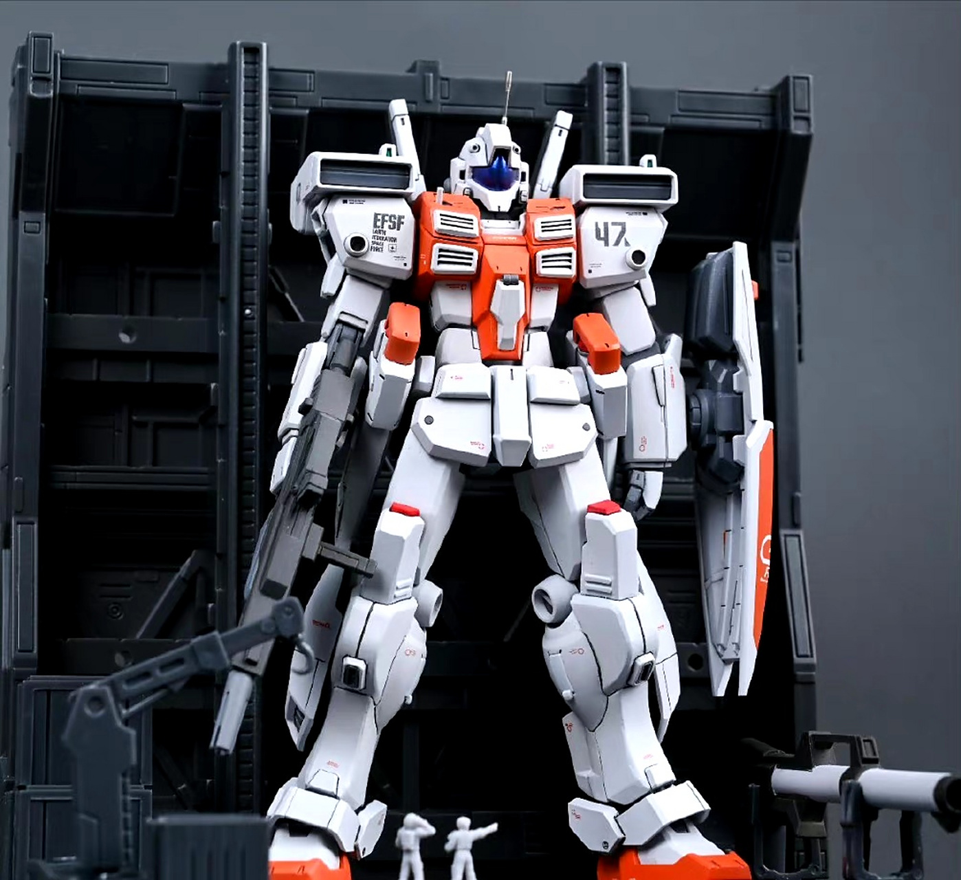 模型欣赏:机动战士高达 努贝尔 吉姆3.#动漫# #模型# #高达