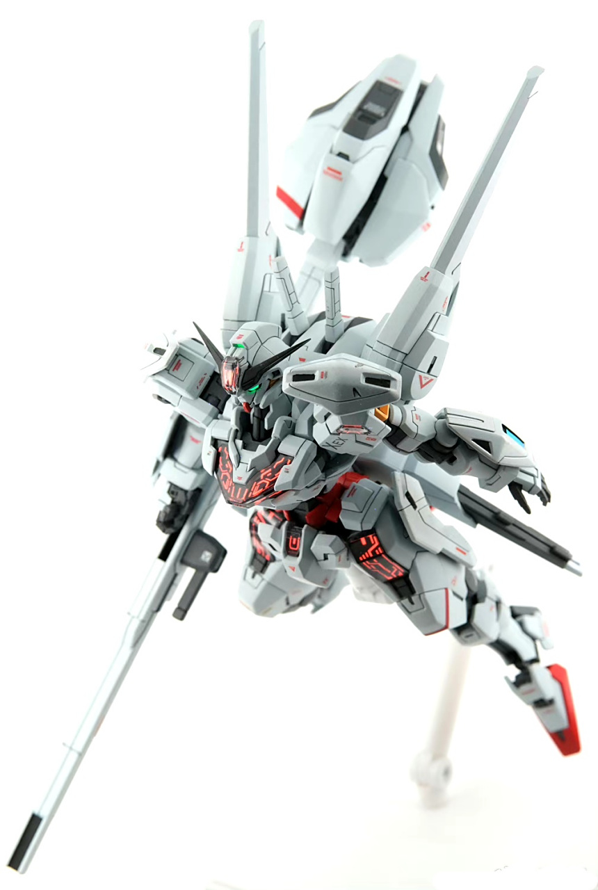 模型欣赏:模型师itamiteke制作的异灵高达,增添了更多的细节.