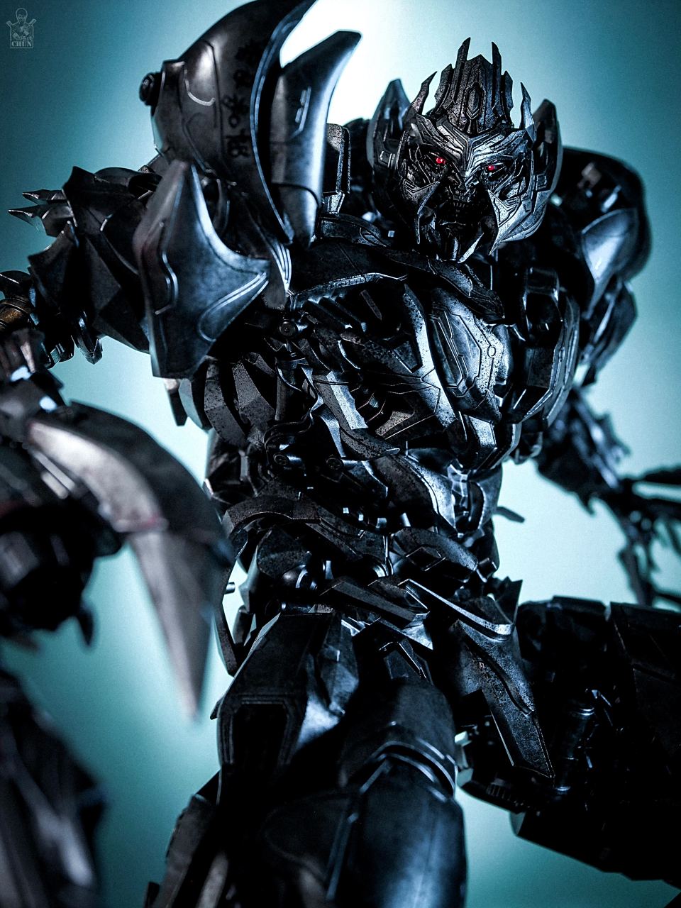 模型欣赏:threezero dlx 变形金刚2 坦克威震天,与擎天柱相爱相杀,by