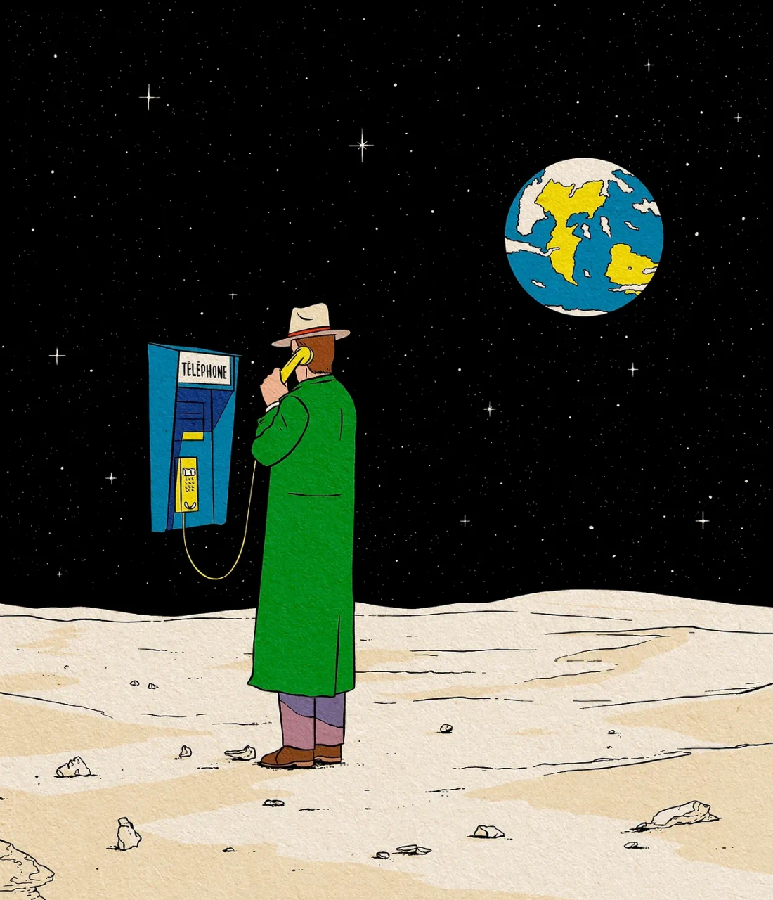 插画师simon bailly作品欣赏,每一幅都充满了独特的魅力和生命力.