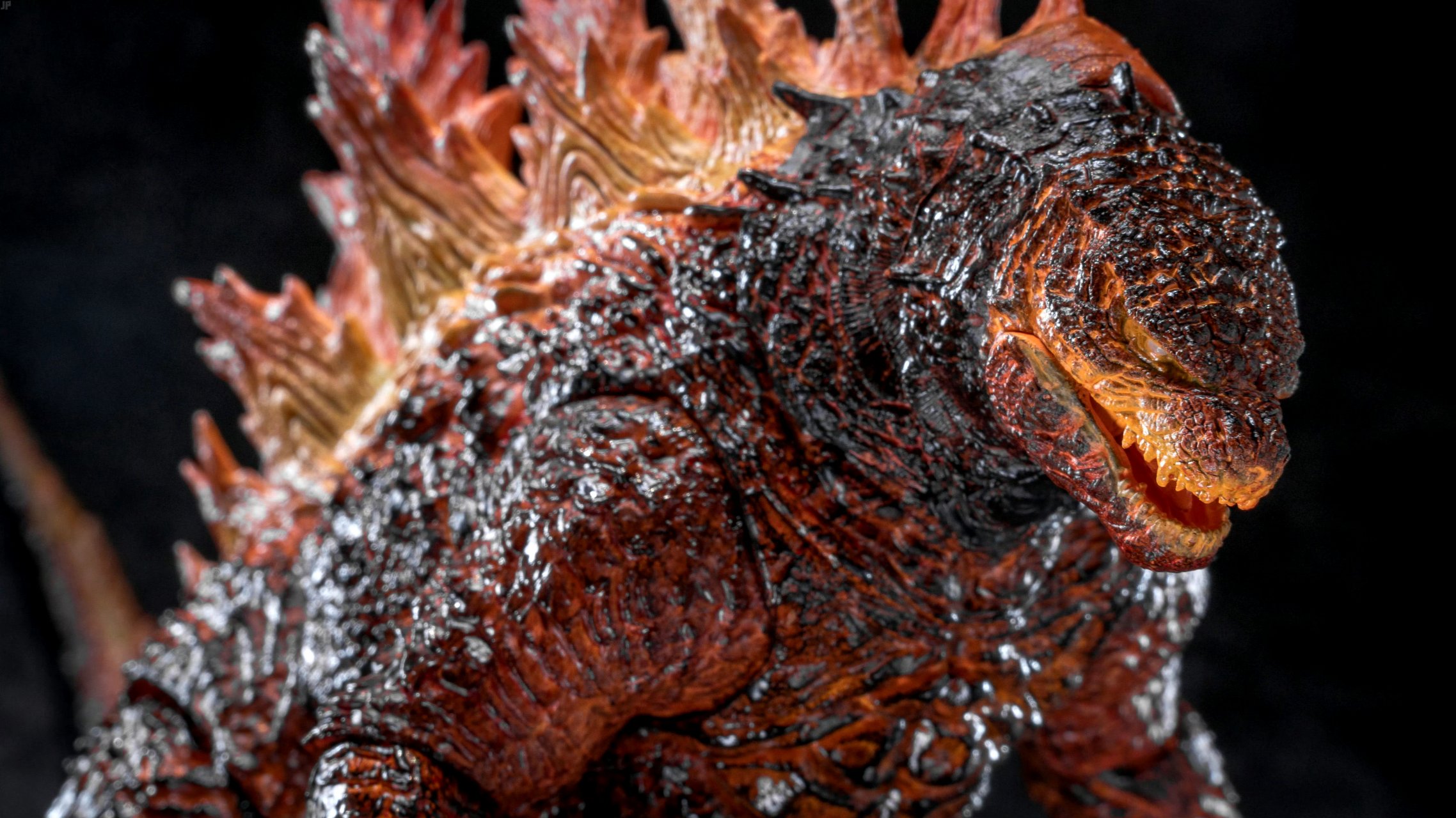 模型欣赏:海雅 哥斯拉怪兽之王 红莲哥斯拉,by junepop.