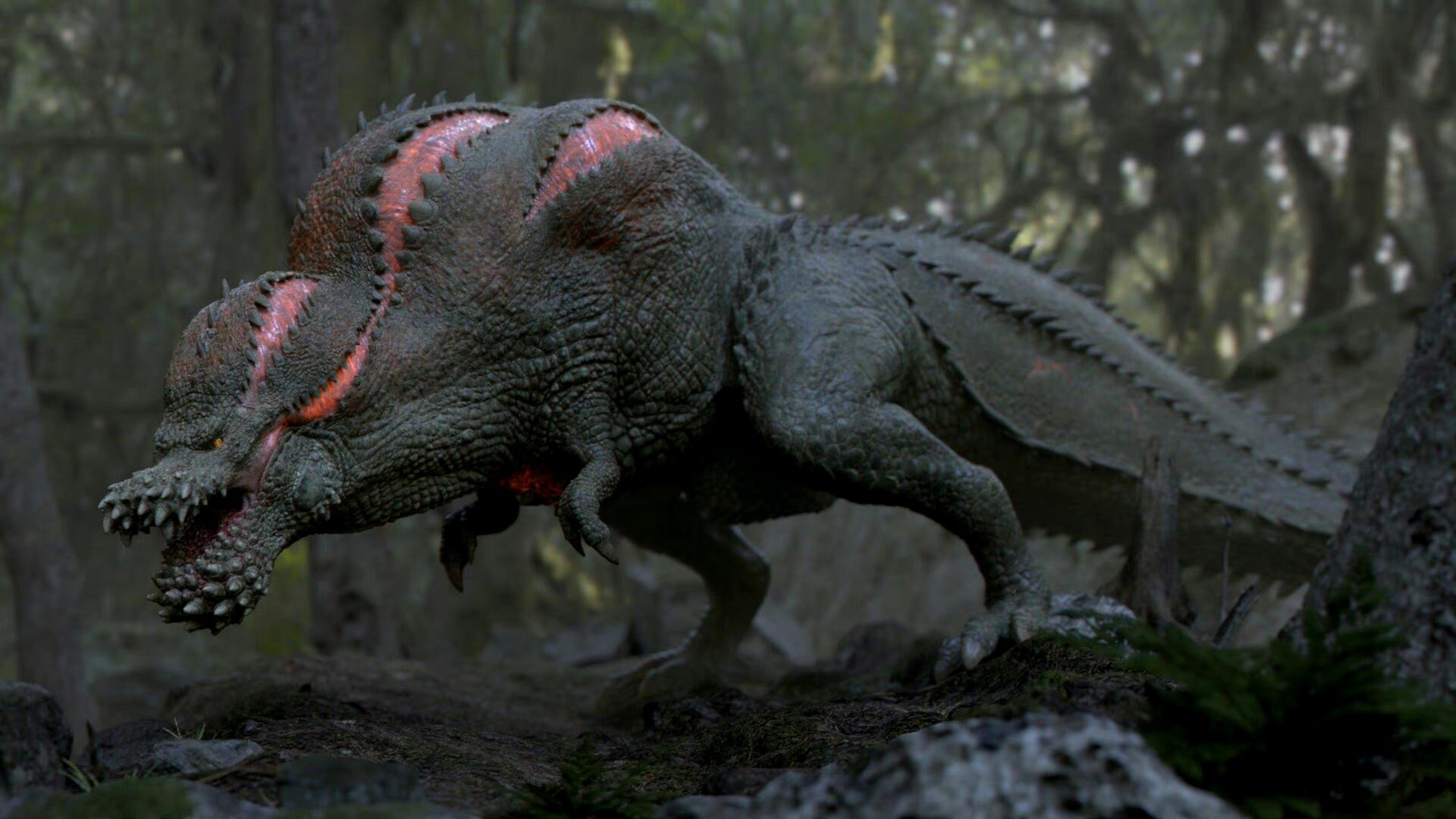 建模欣赏:《怪物猎人:世界》恐暴龙,建模师loucas rongeart