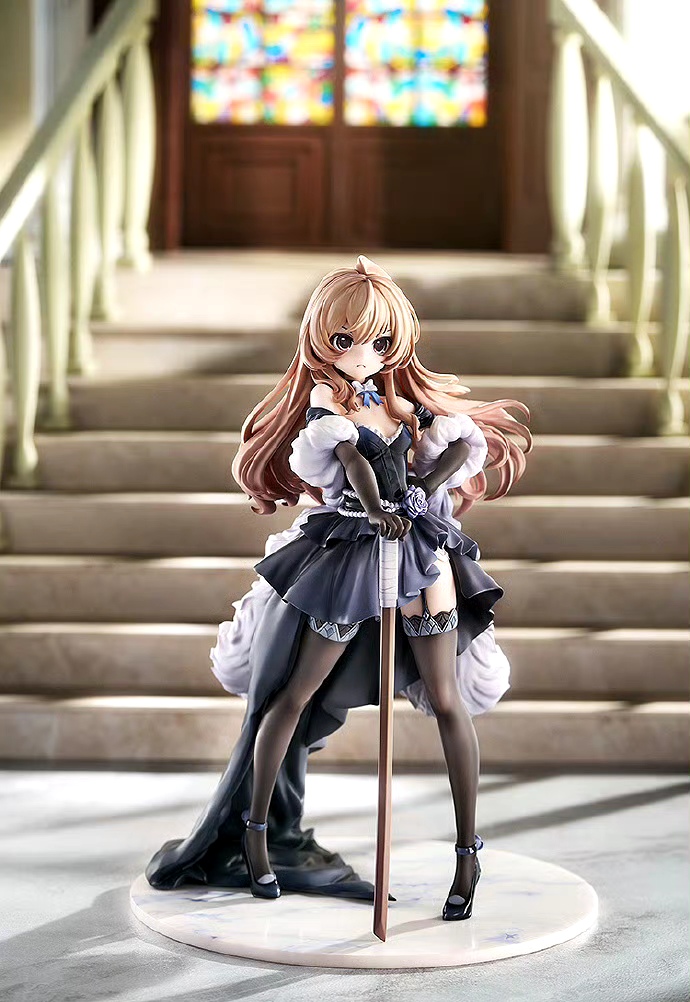 模型欣赏:luminous box 逢坂大河 礼服ver. 1/7 比例手办