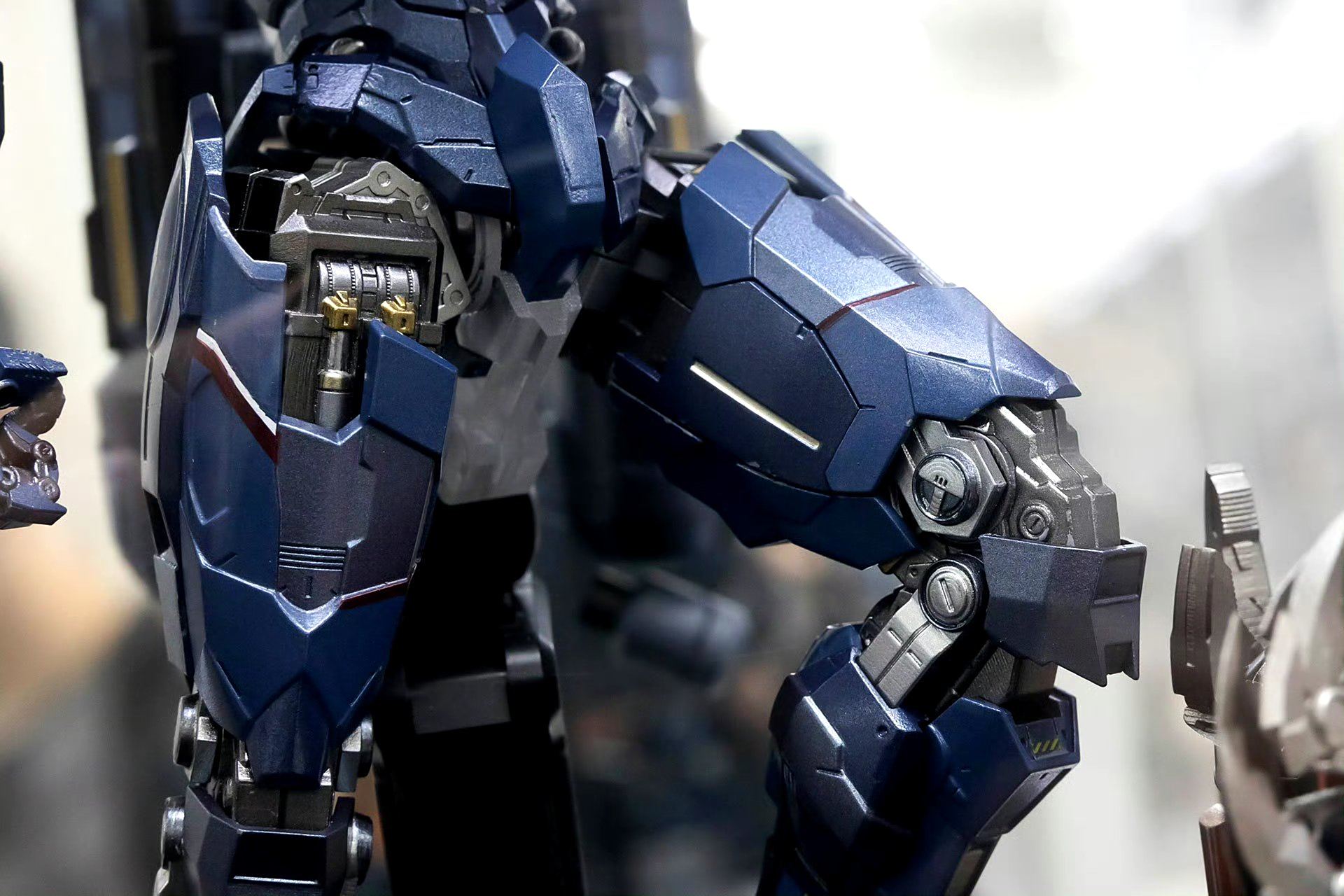 模型欣赏:flame toys 铁机巧 环太平洋 危险流浪者 实物展示.