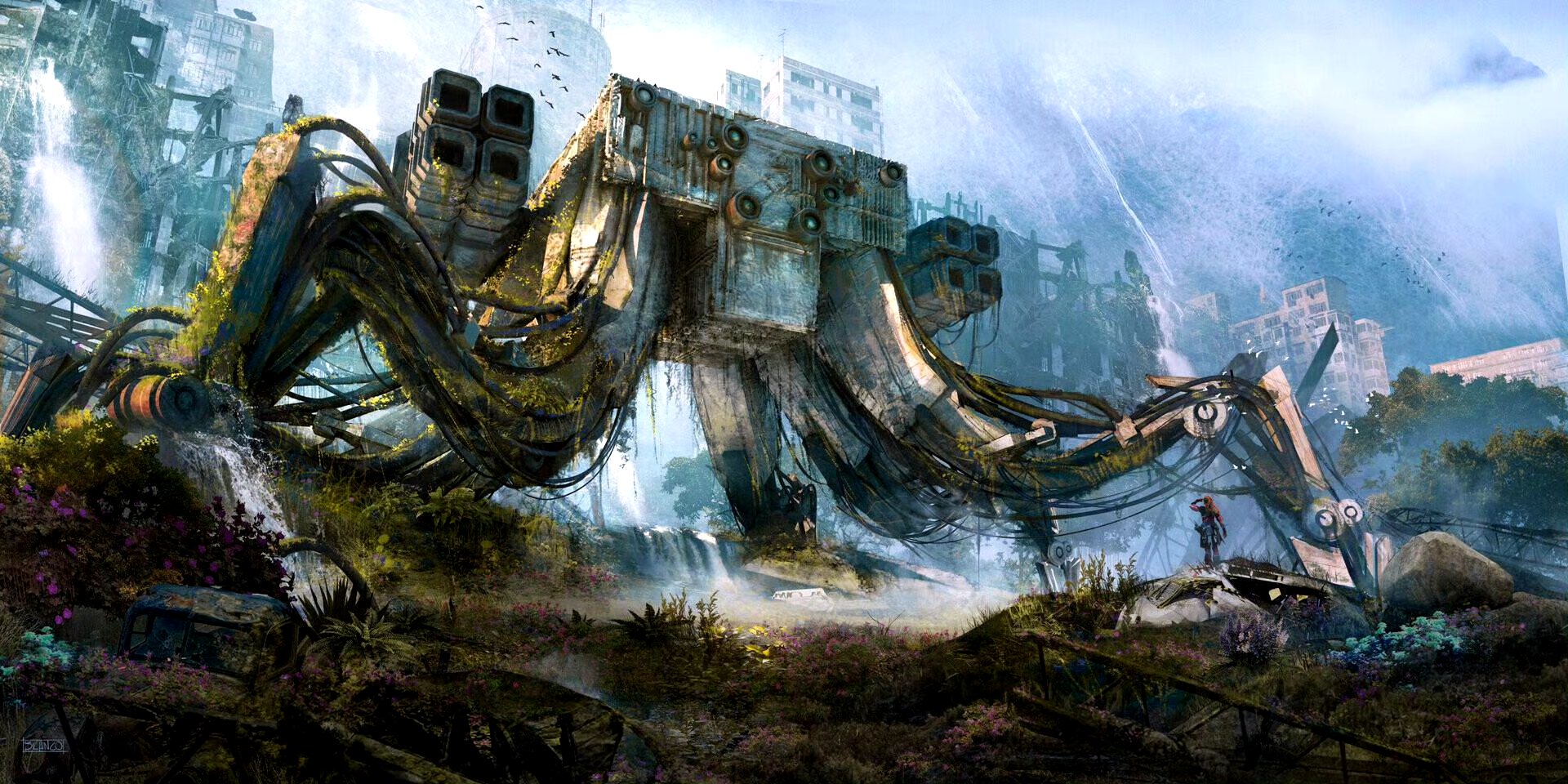 其作品风格独特,以科幻和奇幻题材为主,画面宏大且细节丰富