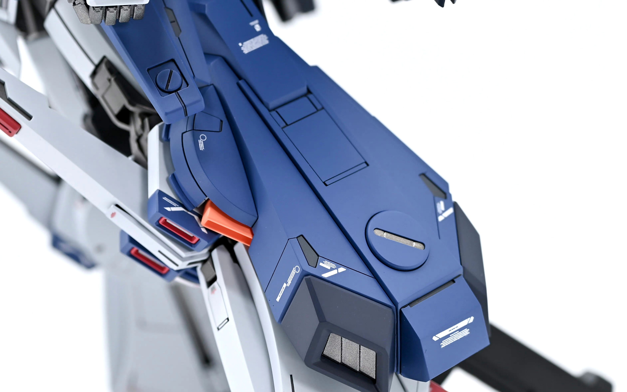 模型欣赏:机动战士高达zz mg1/100 fazz 高达 ver.ka,by yuyaⅢ.