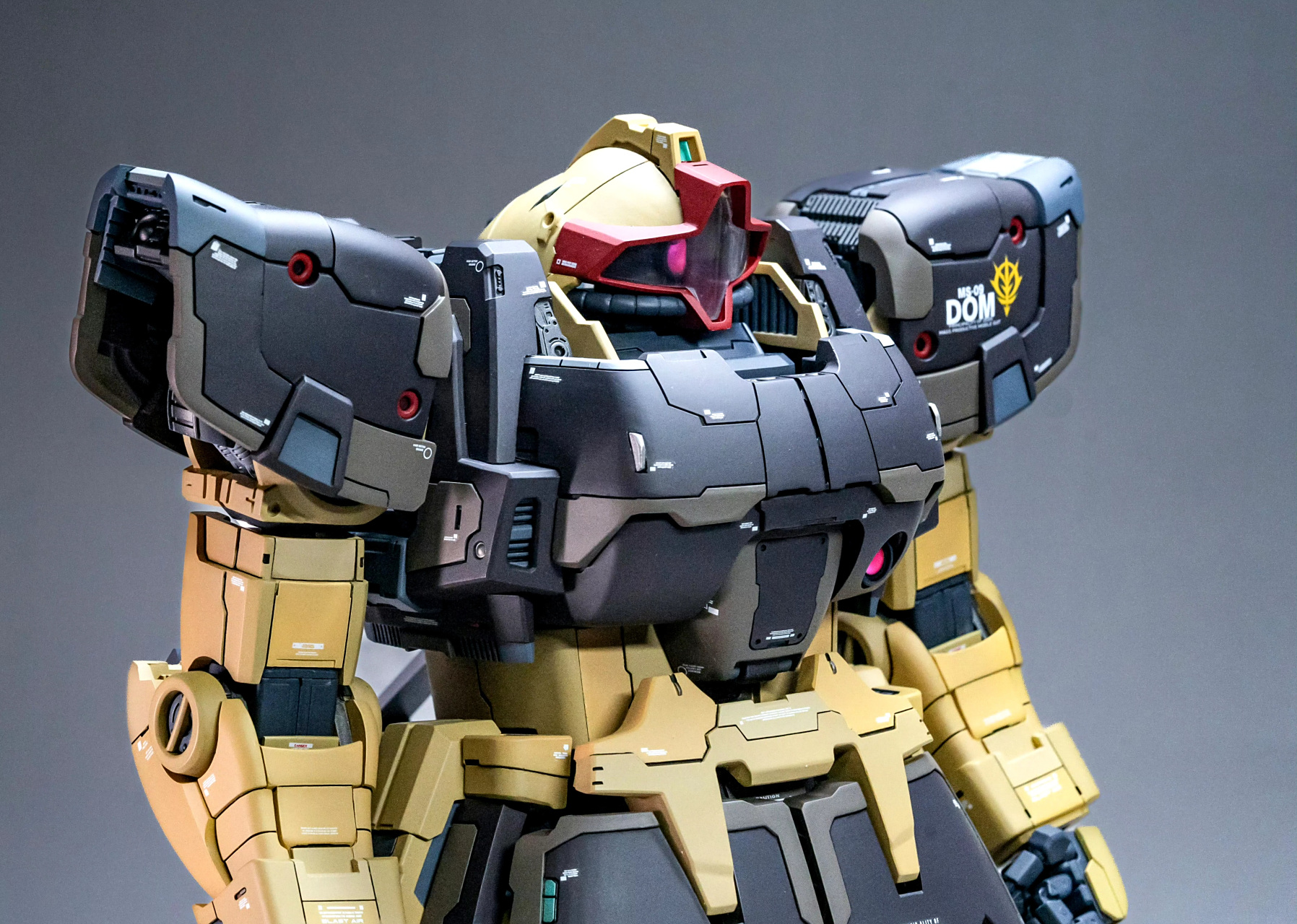 模型欣赏:gmd工作室 机动战士高达 pg 1/60 ms-09f/trop 热带大魔,该