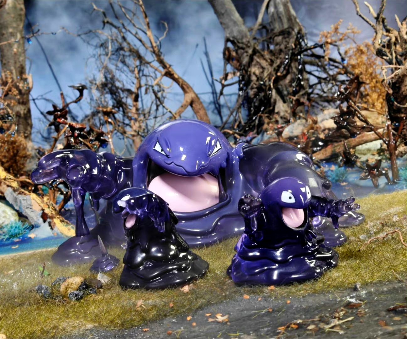 模型欣赏:精灵宝可梦 1/20  臭臭泥. #动漫# #模型# #精灵宝可梦