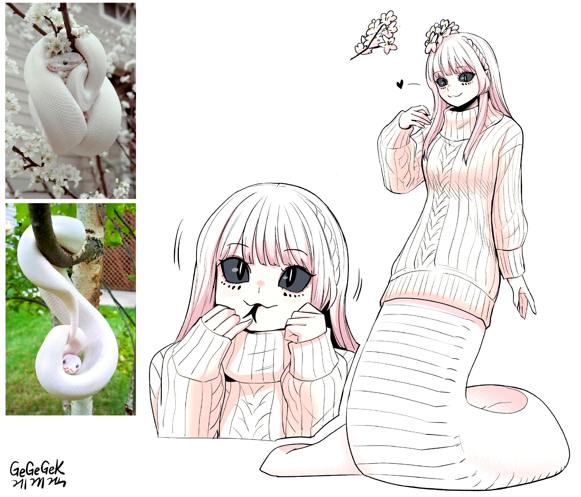 画师757576创作的一组动物拟.@杨威利870的动态