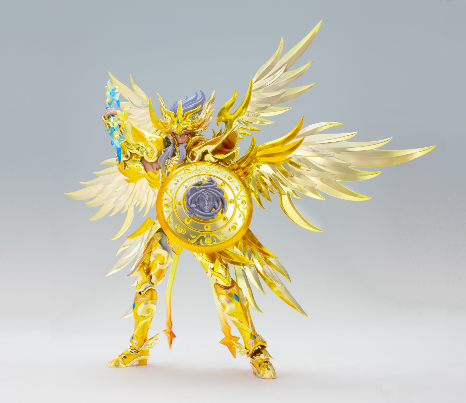 模型欣赏:圣斗士星矢 众星起源 宙斯.#动漫# #模型# #圣斗士星矢