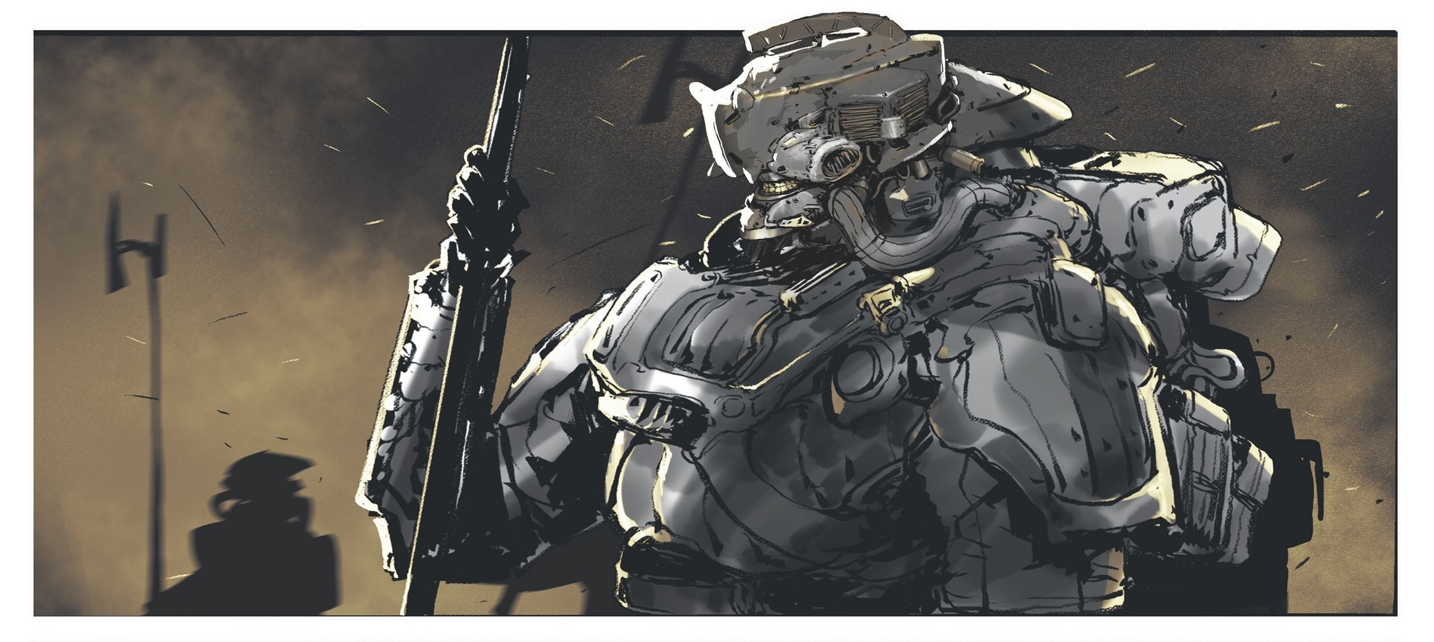 动漫# #插画# #科幻