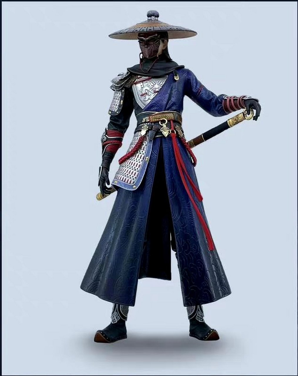 模型欣赏: ppdf02画江湖之不良人02天暗星021/702手办,高27.