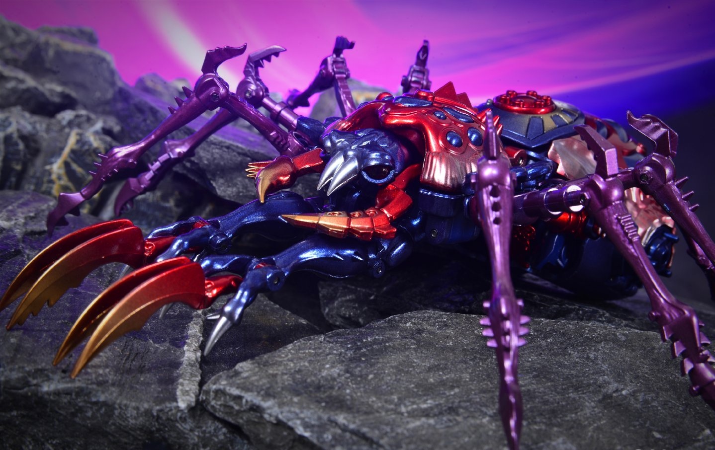 模型欣赏:ta transart 超能勇士 金属变体 黑寡妇.