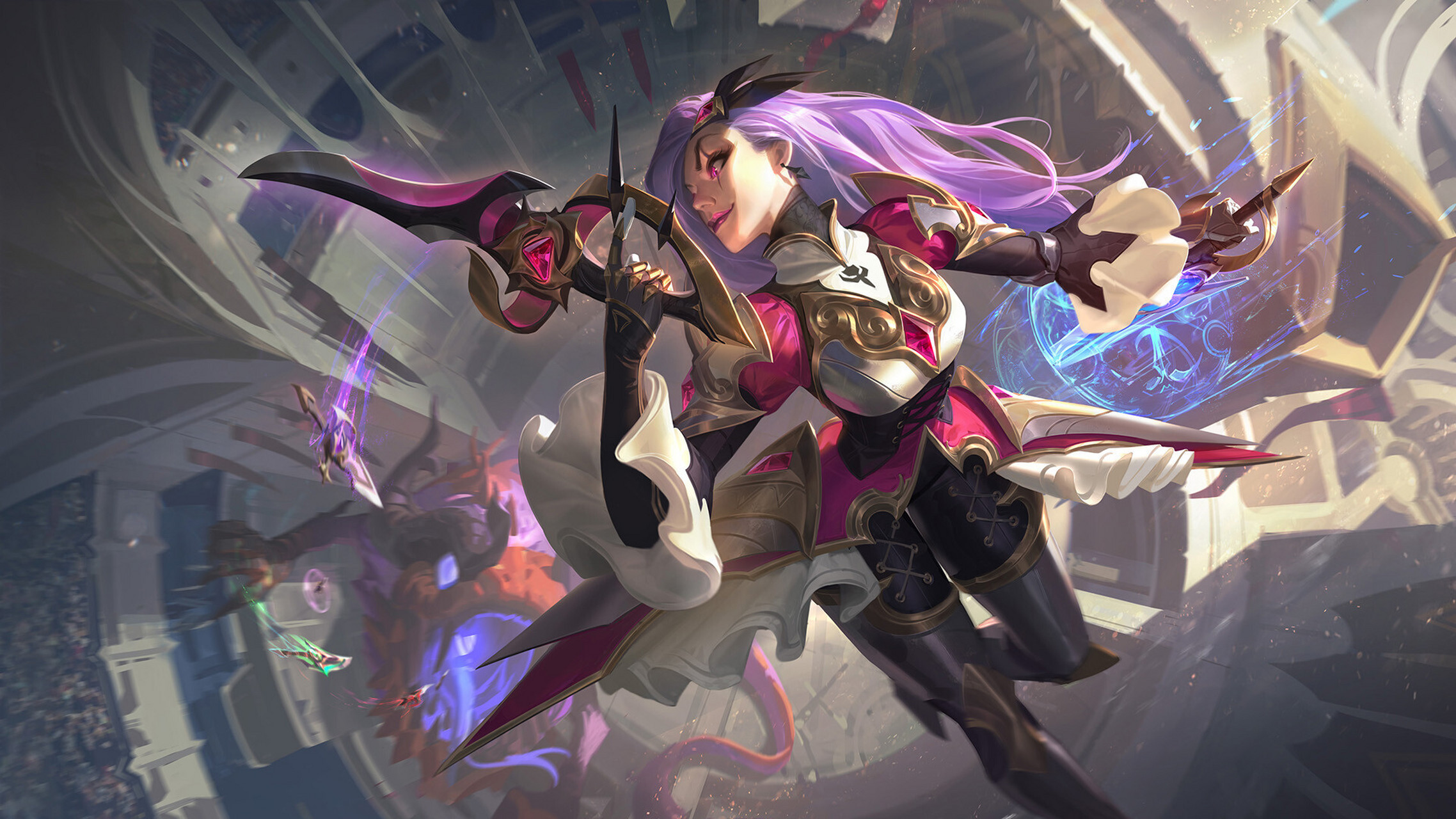 画师mingchen shen奇幻人物插画欣赏,魔幻世界角色的不同状态.