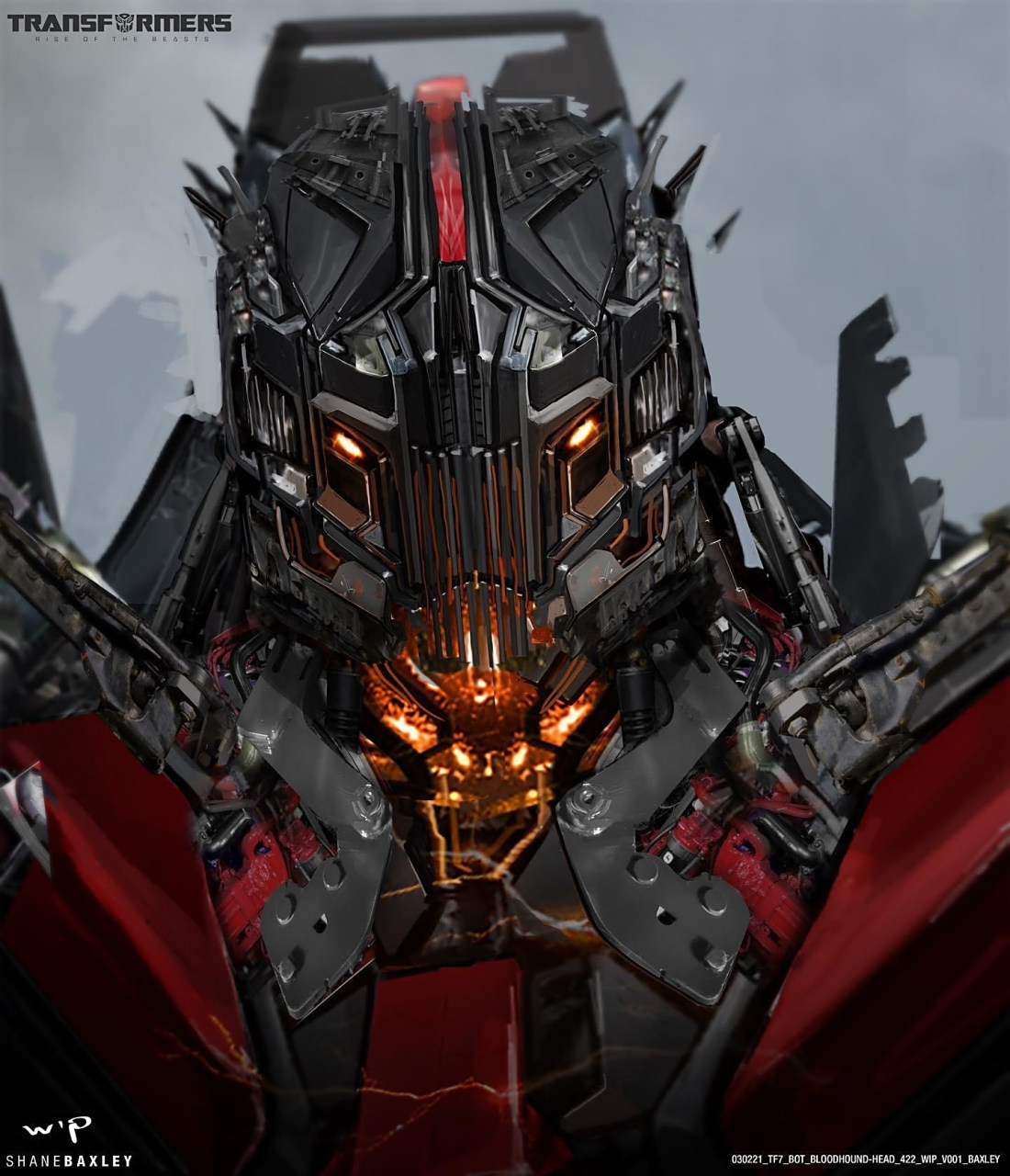 电影《变形金刚:超能勇士崛起》诺亚动力服,bw狂飙 / 狂暴,夜莺,寻血