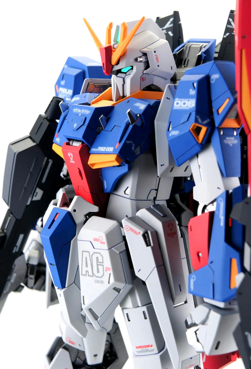 模型欣赏:机动战士高达z mg z高达ver.ka,by inobeta.