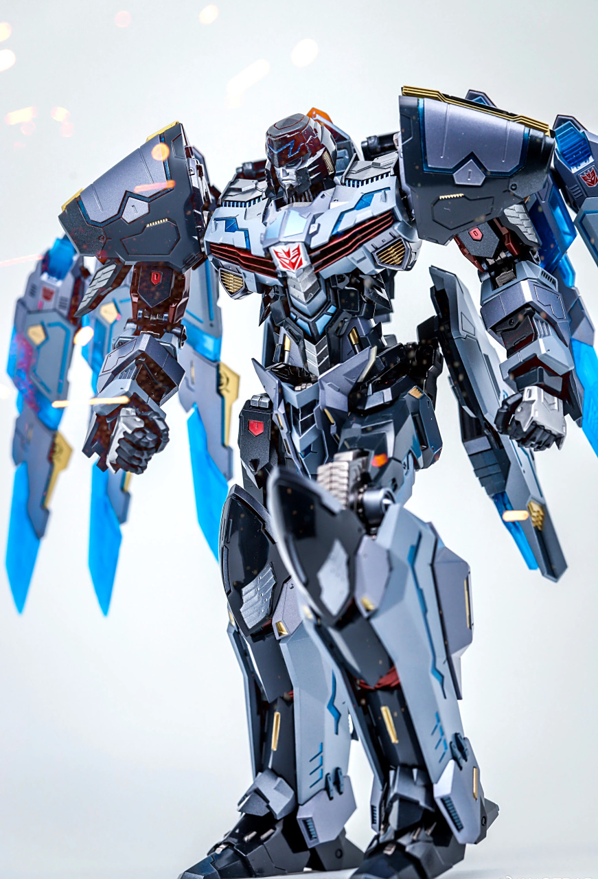 模型欣赏:铁机巧 变形金刚 镜像威震天,by notrab.