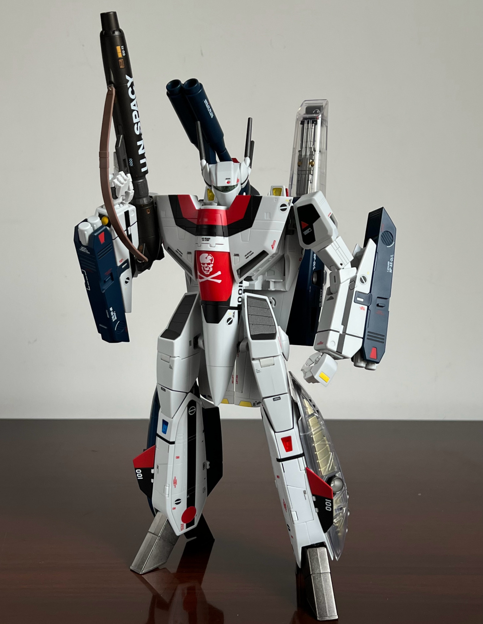 模型欣赏:dx超合金 剧场版 vf-1s 女武神战机 一条辉机,by 诹訪獭獭香