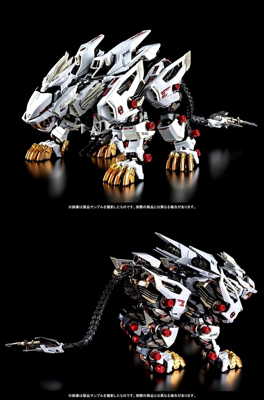 模型欣赏:万代 超合金 索斯机械兽 零式长牙狮实物展示.