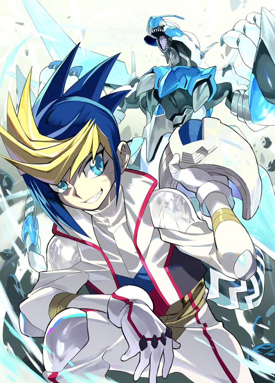 画师e_volution创作的一组动漫《游戏王》同人插画作品,展现了剧中
