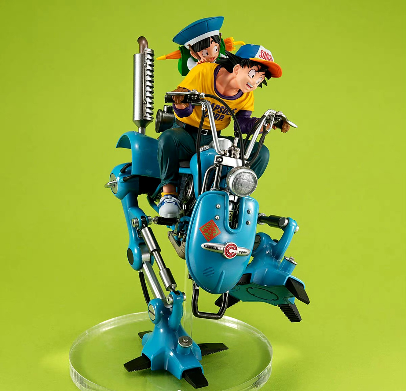 模型欣赏:megahouse mh drm 龙珠z 悟空悟饭 双足步行机器人.