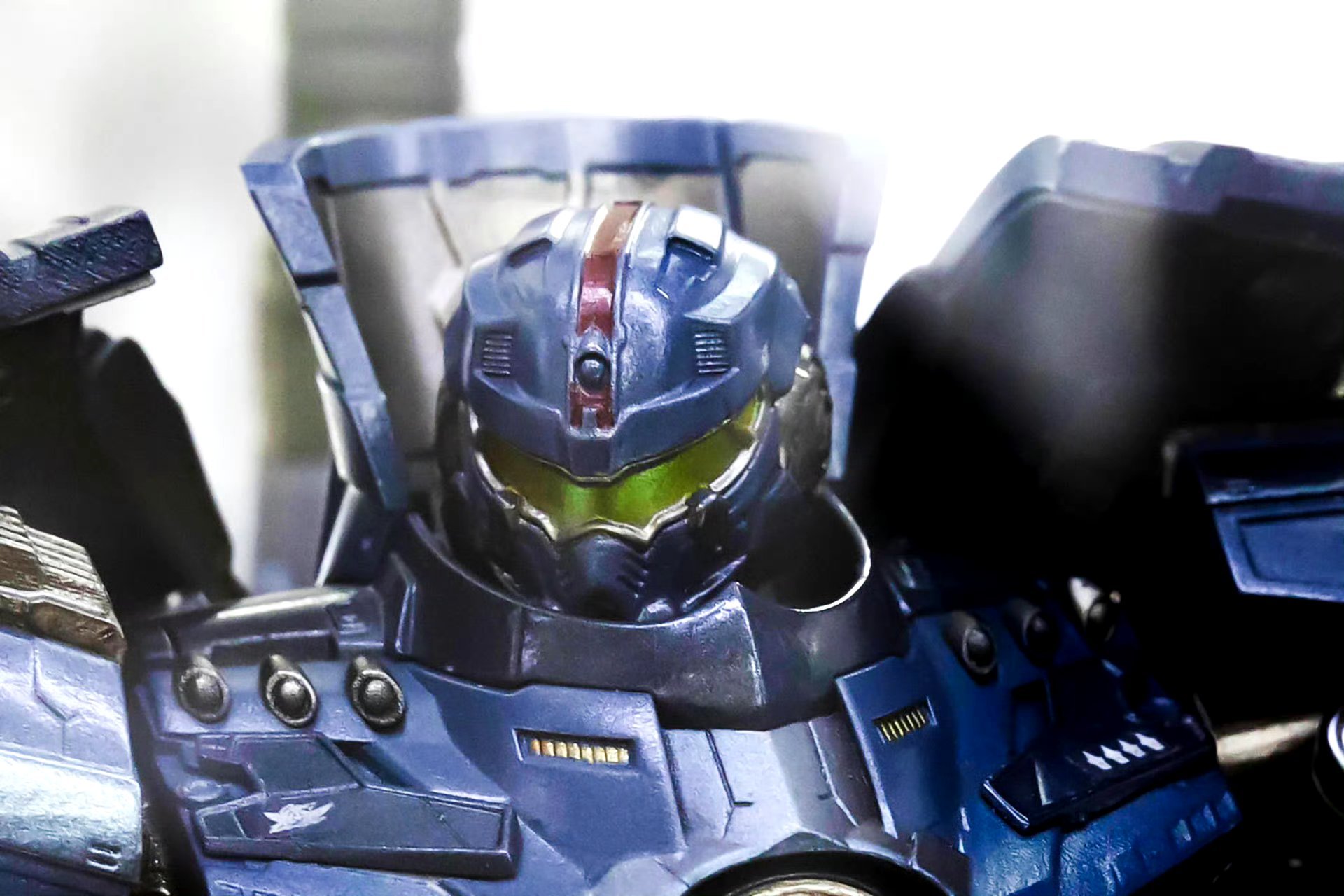 模型欣赏:flame toys 铁机巧 环太平洋 危险流浪者 实物展示.