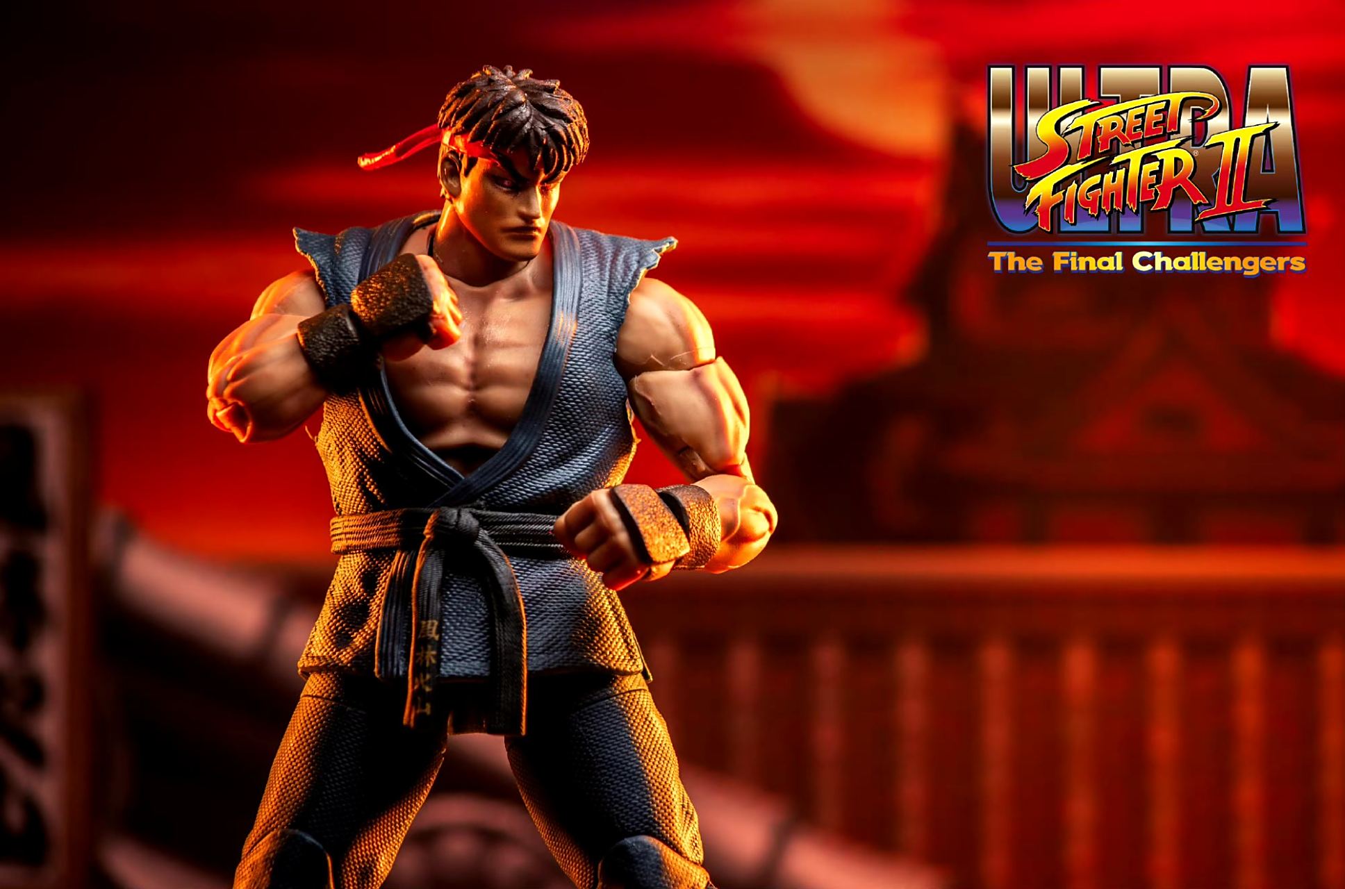 模型欣赏:jada 街头霸王 隆,by lam闻风.#游戏# #模型# #街头霸王