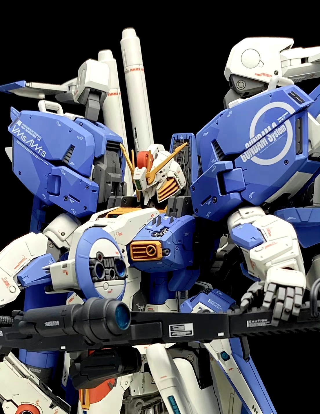 模型欣赏:机动战士高达 mg  msa-0011 ex-s高达,by mashin.