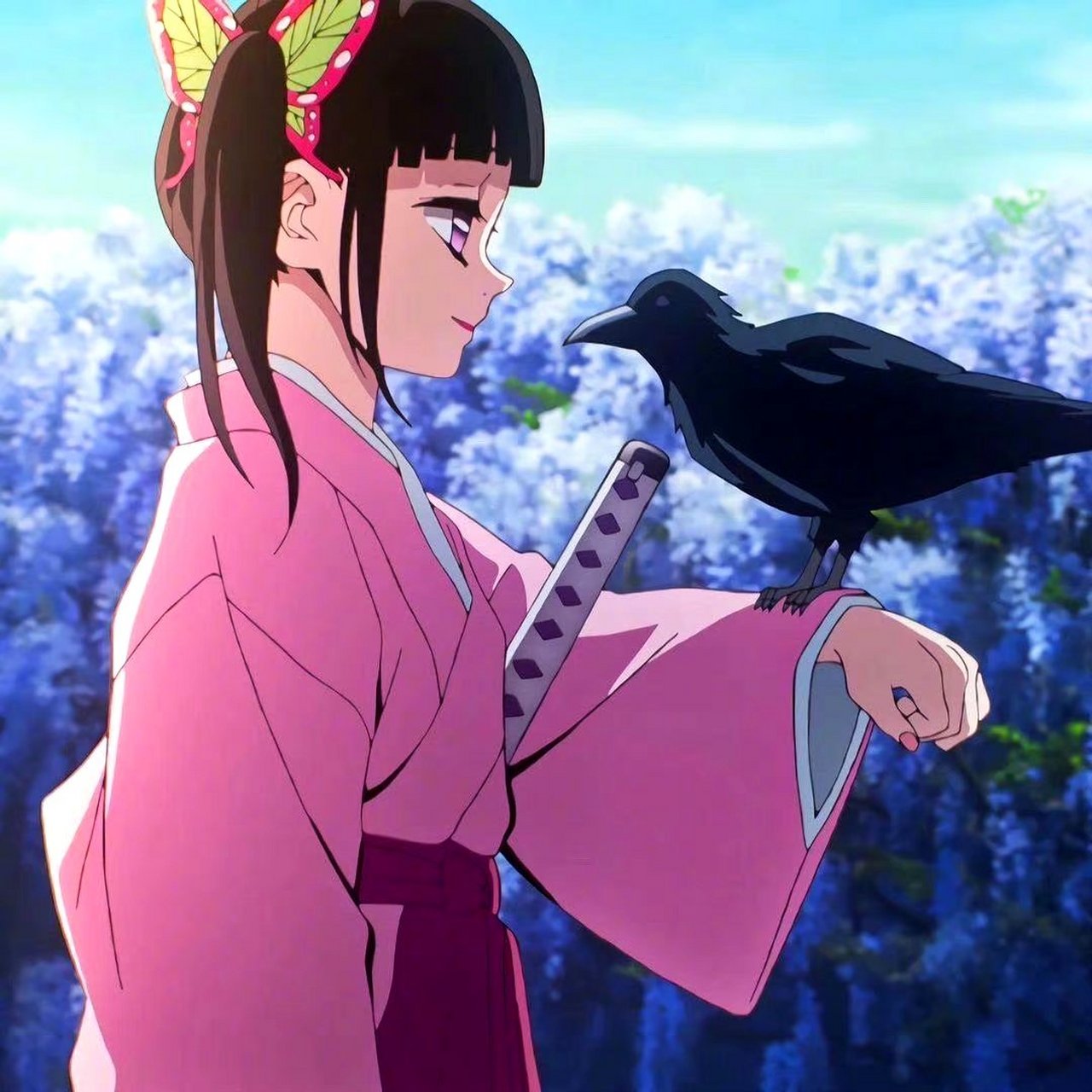 5月19日是《鬼灭之刃》栗花落香奈乎的生日,花之呼吸·二之型御影梅!