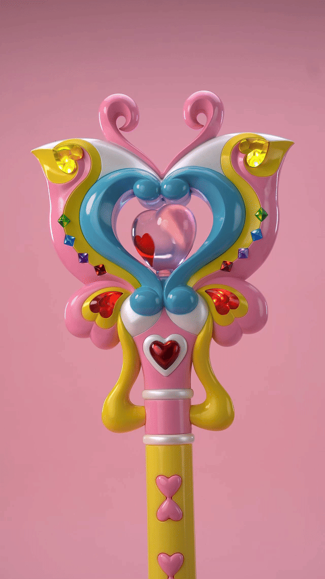 包括小蓝魔仙棒或小月黑魔棒