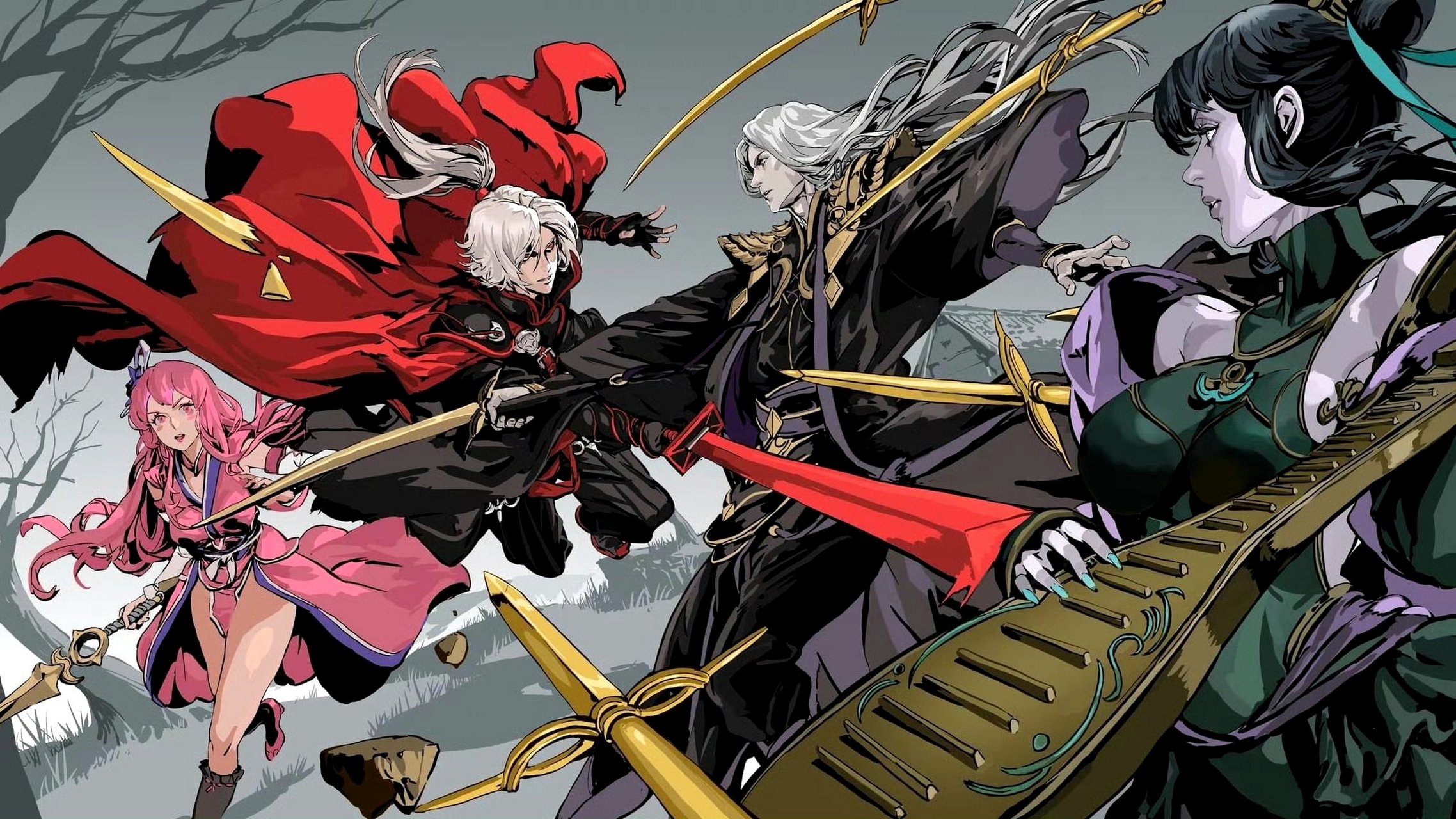 游戏《phantom blade ex 影之刃:断罪者》概念艺术欣赏,用有限的画面