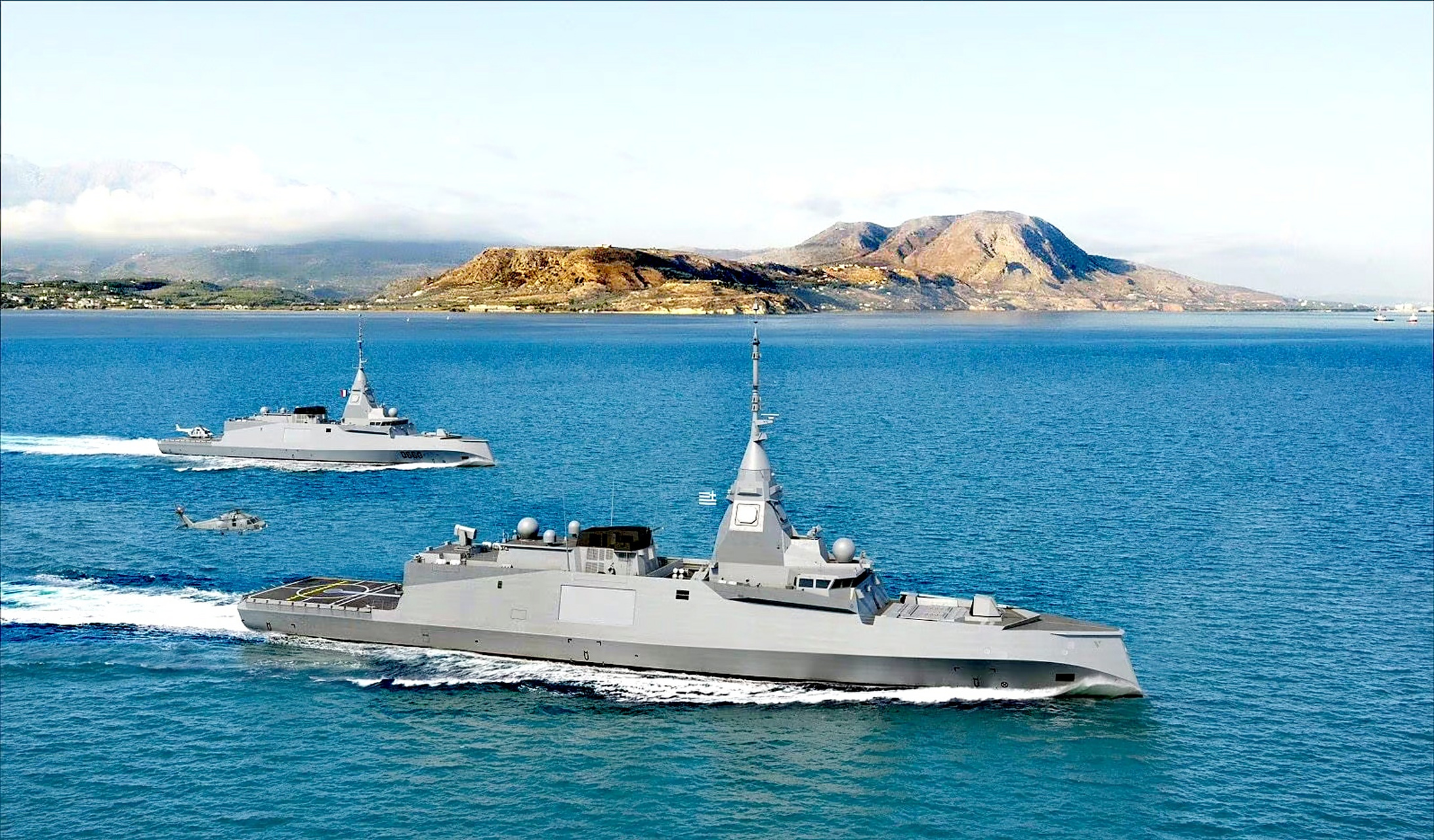 舰船欣赏:法国fti中型护卫舰(fdi防卫干预护卫舰),排水量4400吨,配