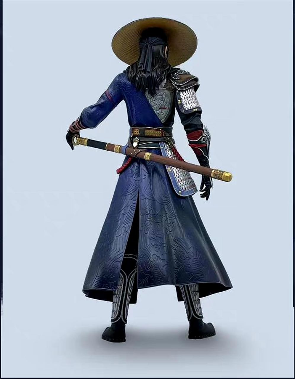 模型欣赏: ppdf02画江湖之不良人02天暗星021/702手办,高27.