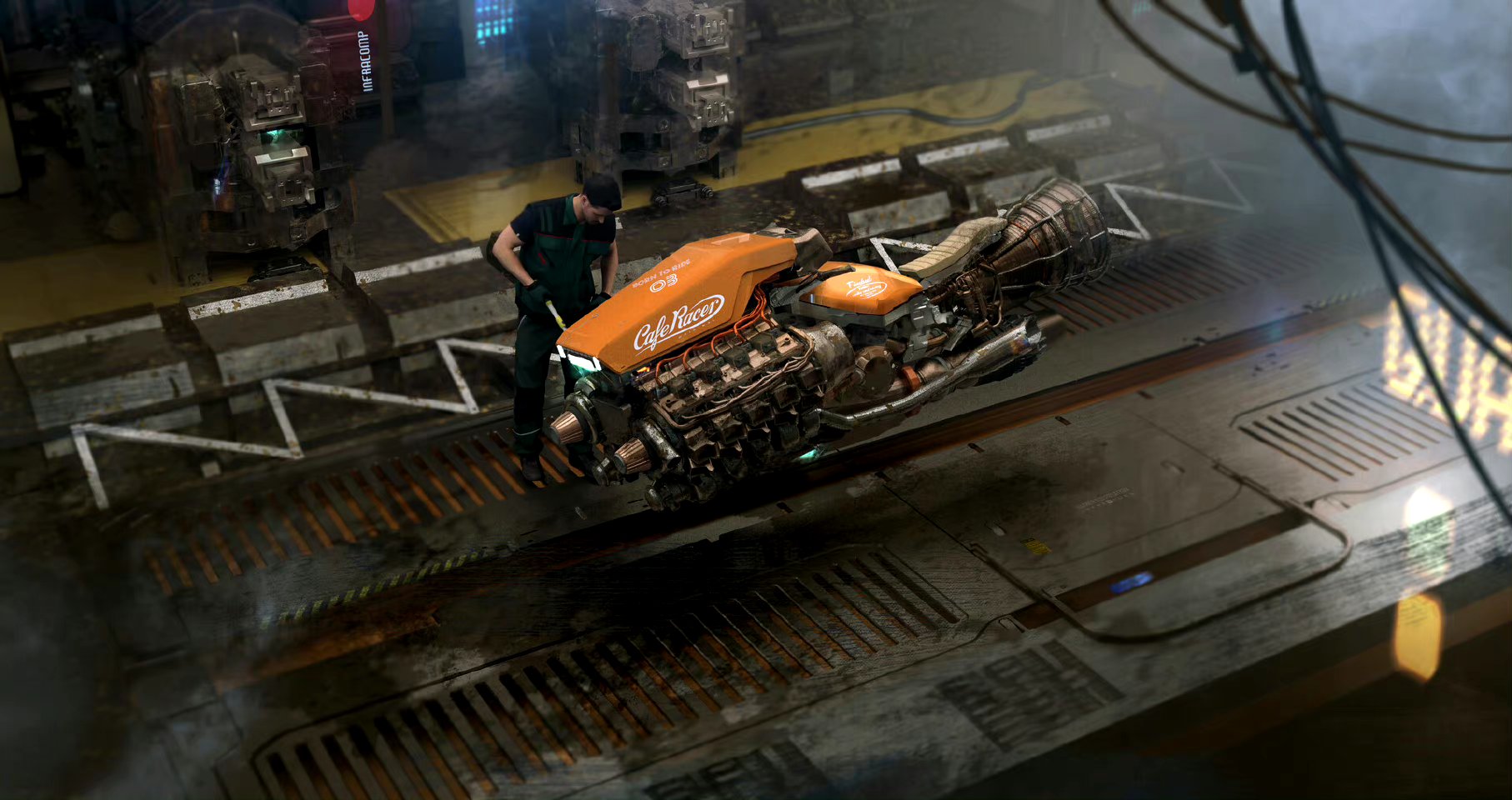 设计师gary sanchez 67科幻载具设定插画欣赏.