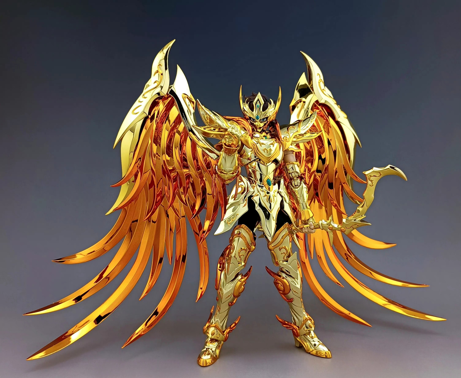 模型欣赏:toy point 圣斗士星矢 魔改人马座黄金圣衣,by 新圣衣控.