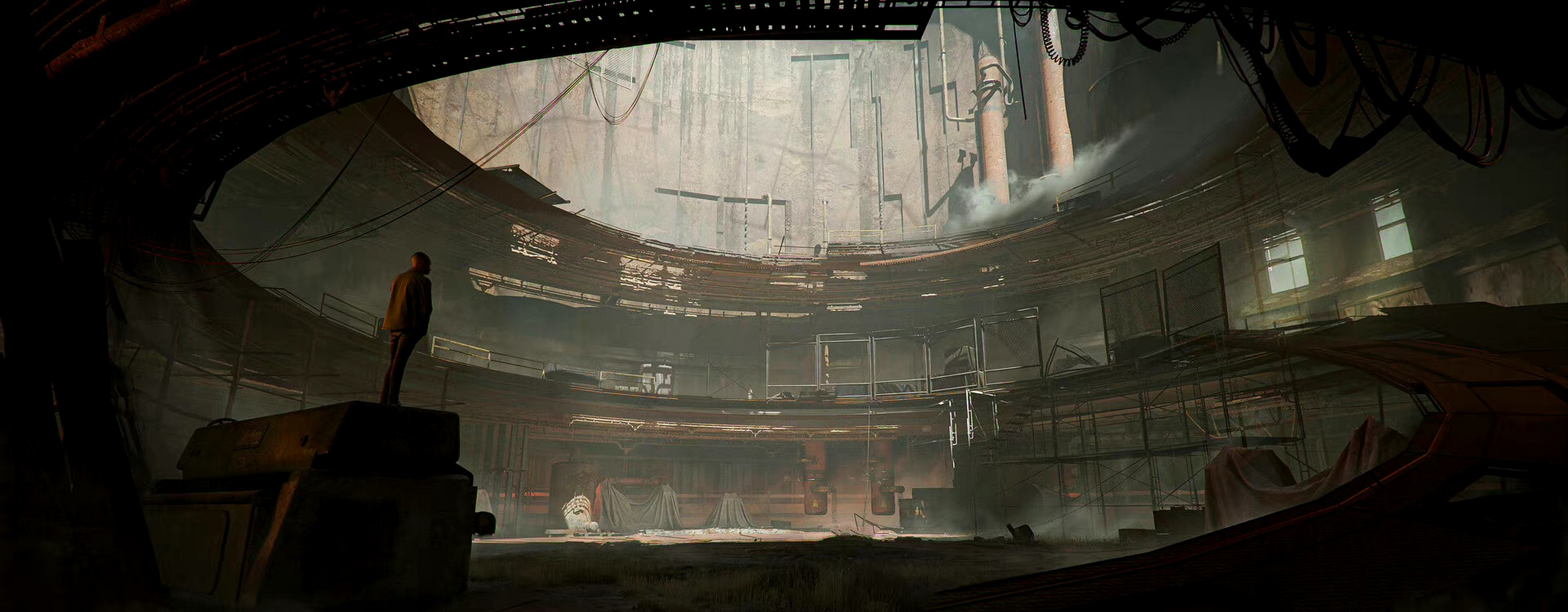 画师亚历山大·普罗宁科幻场景插画欣赏,描绘了未来壮观的景象.