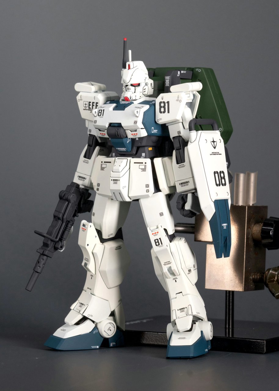 模型欣赏:机动战士高达08ms小队 hguc 高达ez8,by 三沙重工.