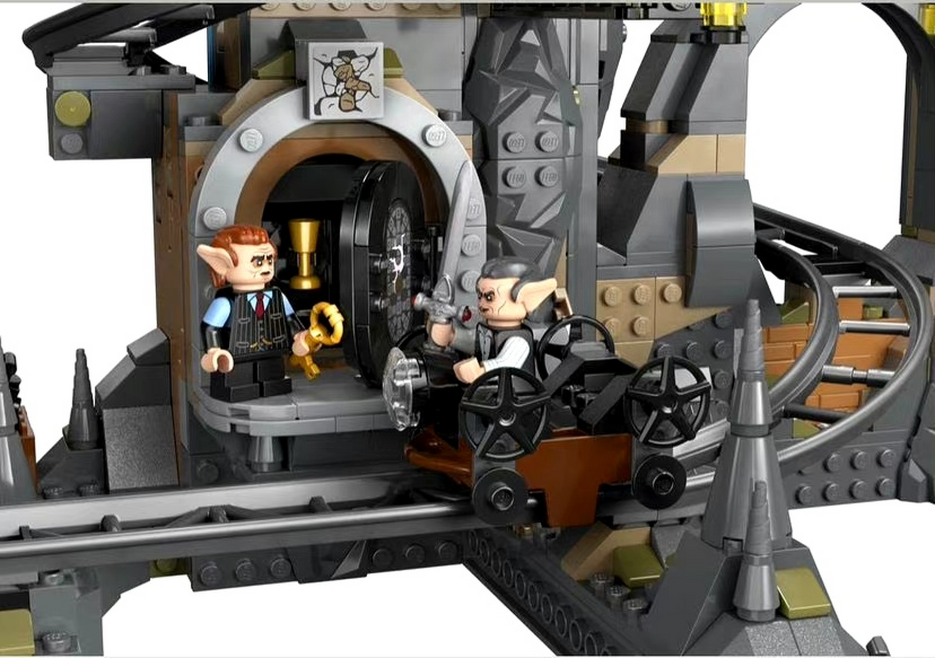 模型欣赏:lego 乐高 哈利波特系列 76417古灵阁银行(gringotts bank)