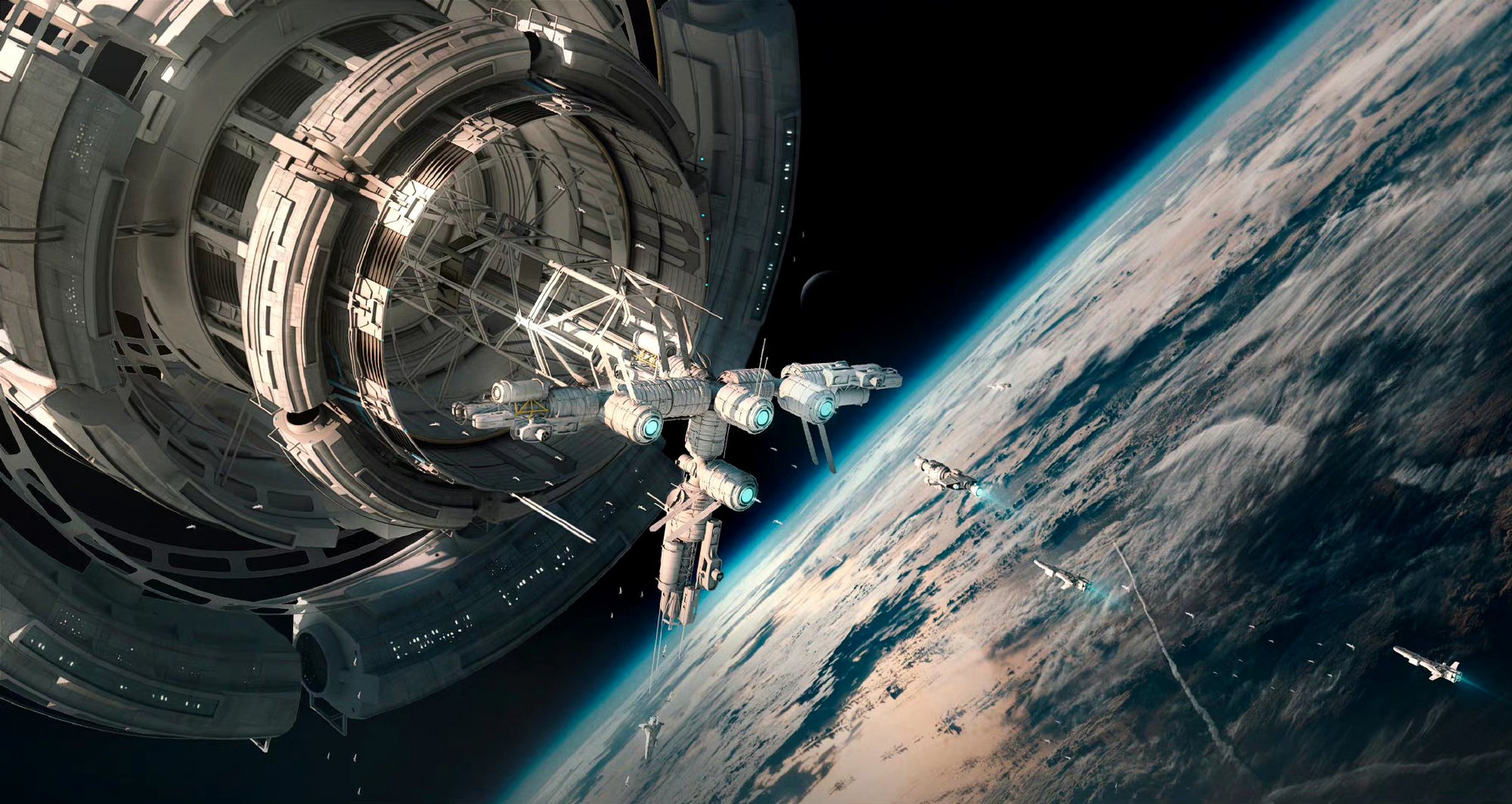 julian calle科幻插画欣赏,我们的征途是星辰大海.