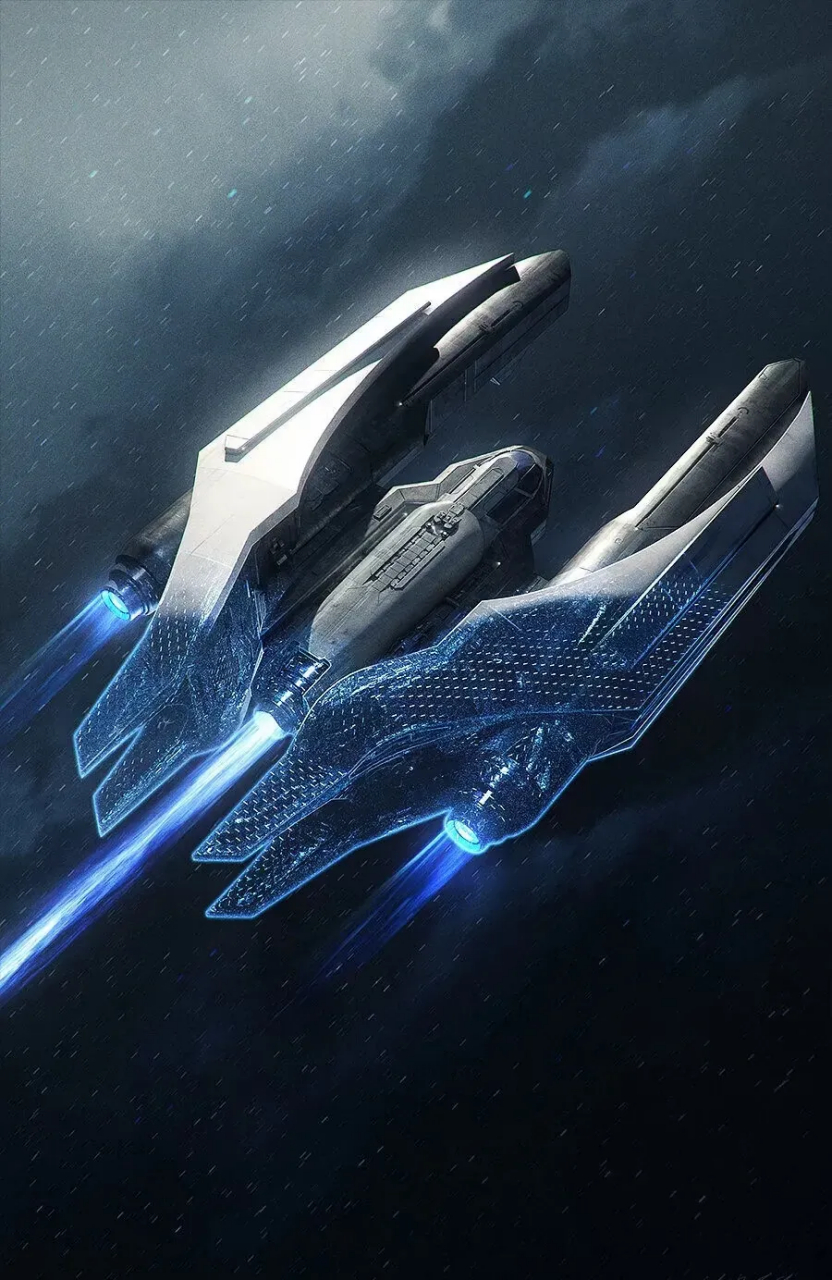 未来飞行器设计欣赏,展现了不同的科技树和发展方向.