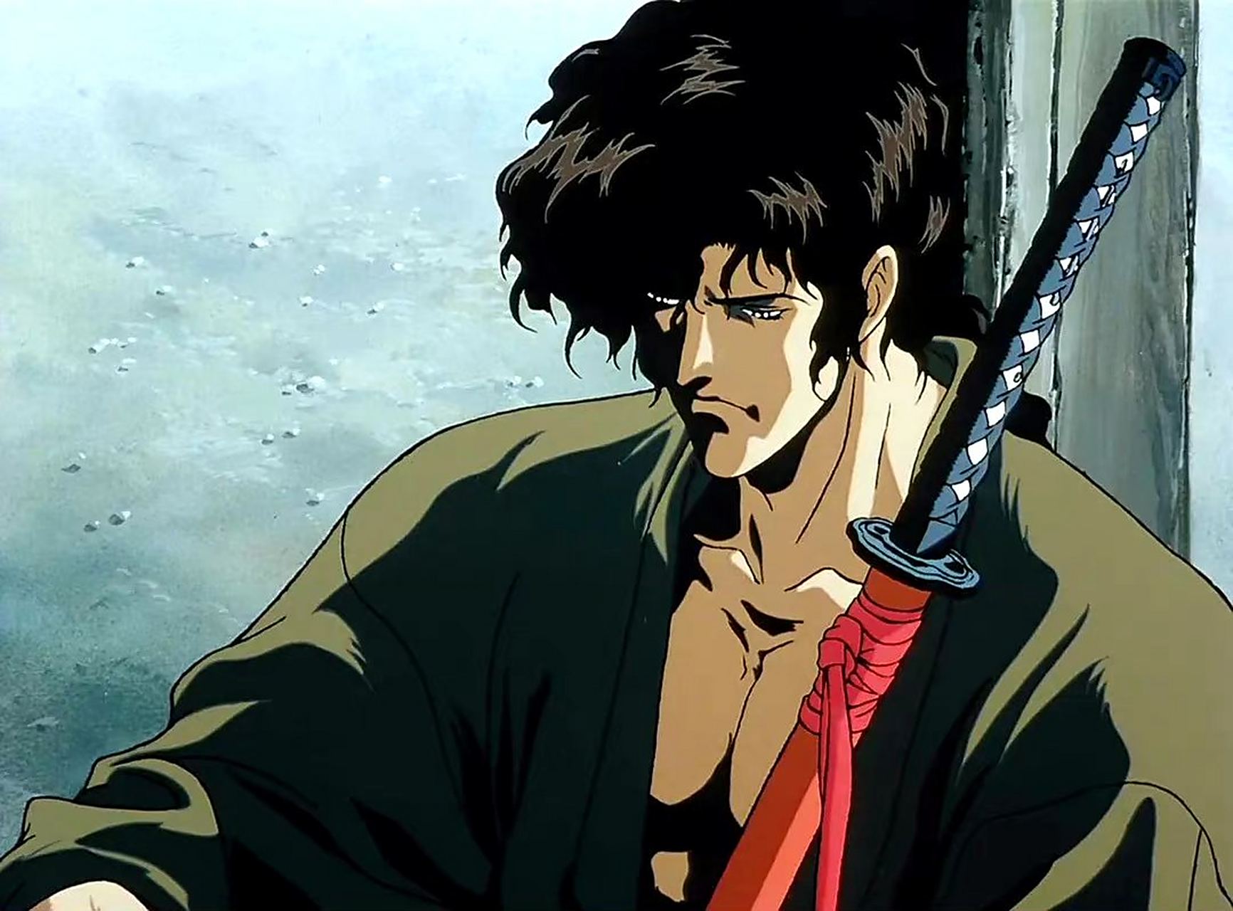 一组动画《兽兵卫忍风帖》剧照欣赏,是导演川尻善昭的代表作品,画风和