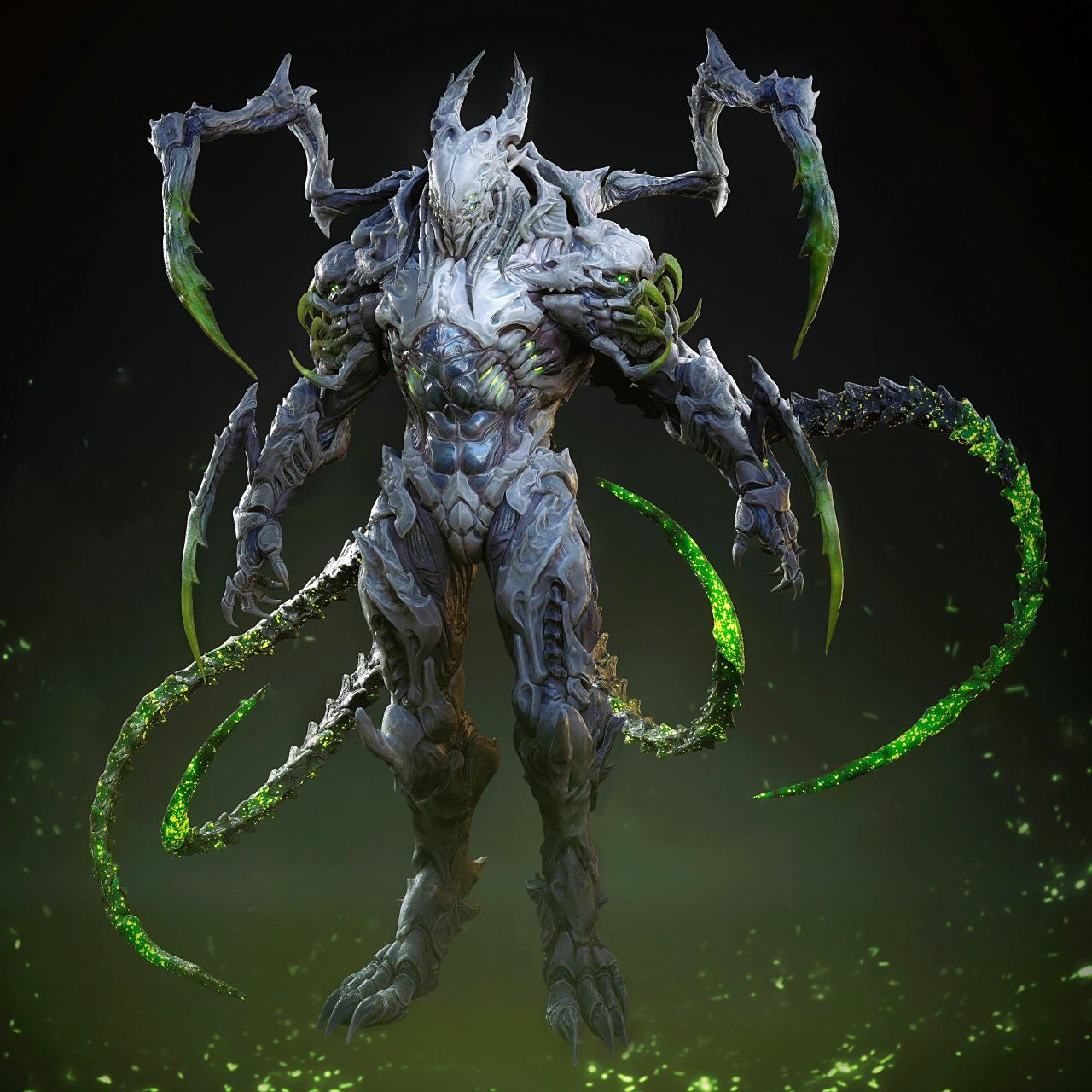 建模欣赏:生化装甲骑士,参考原画tooth611,建模师bento ribeiro.