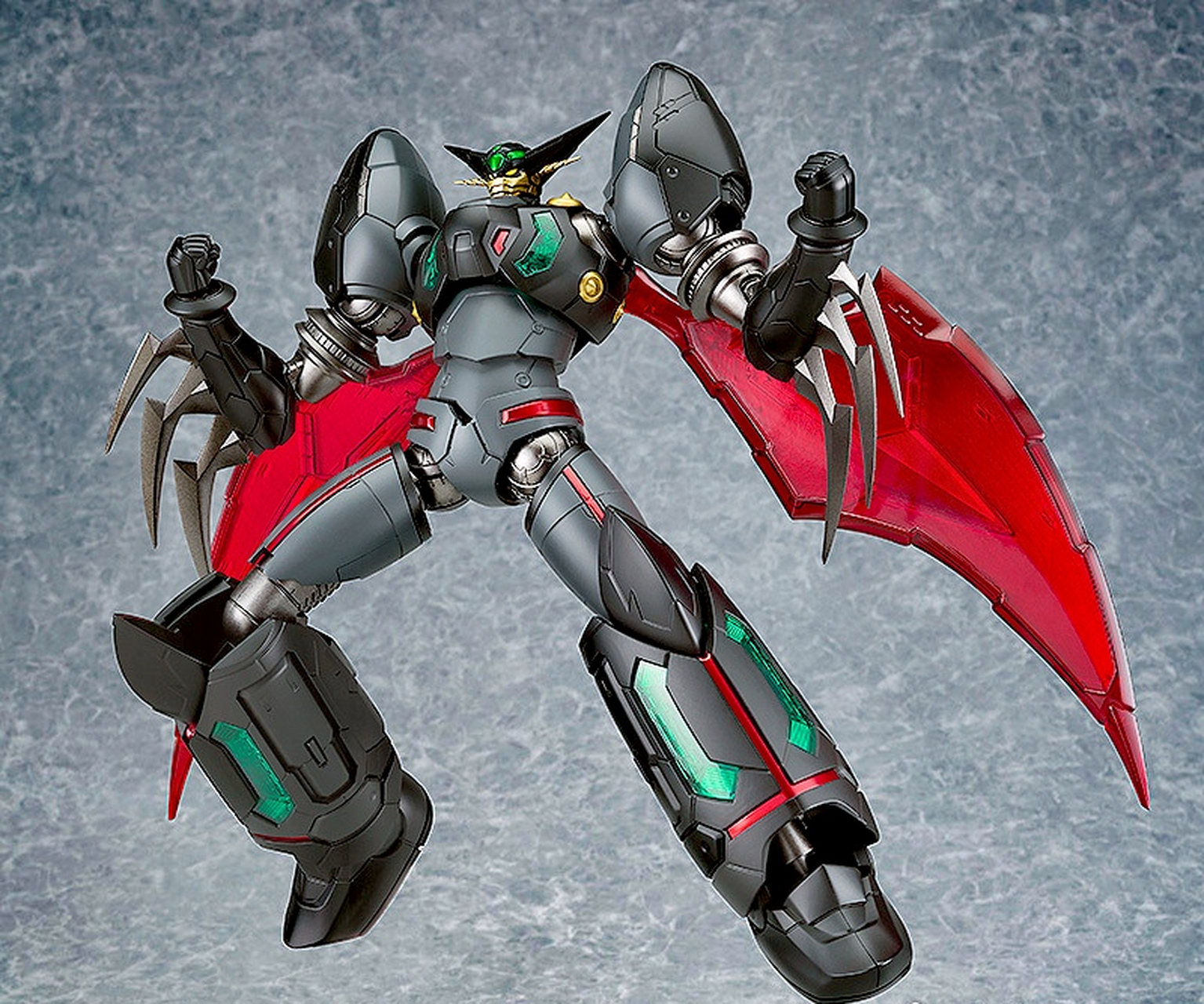 模型欣赏:gsc moderoid 真盖塔机器人 tarak ,全高约160mm.
