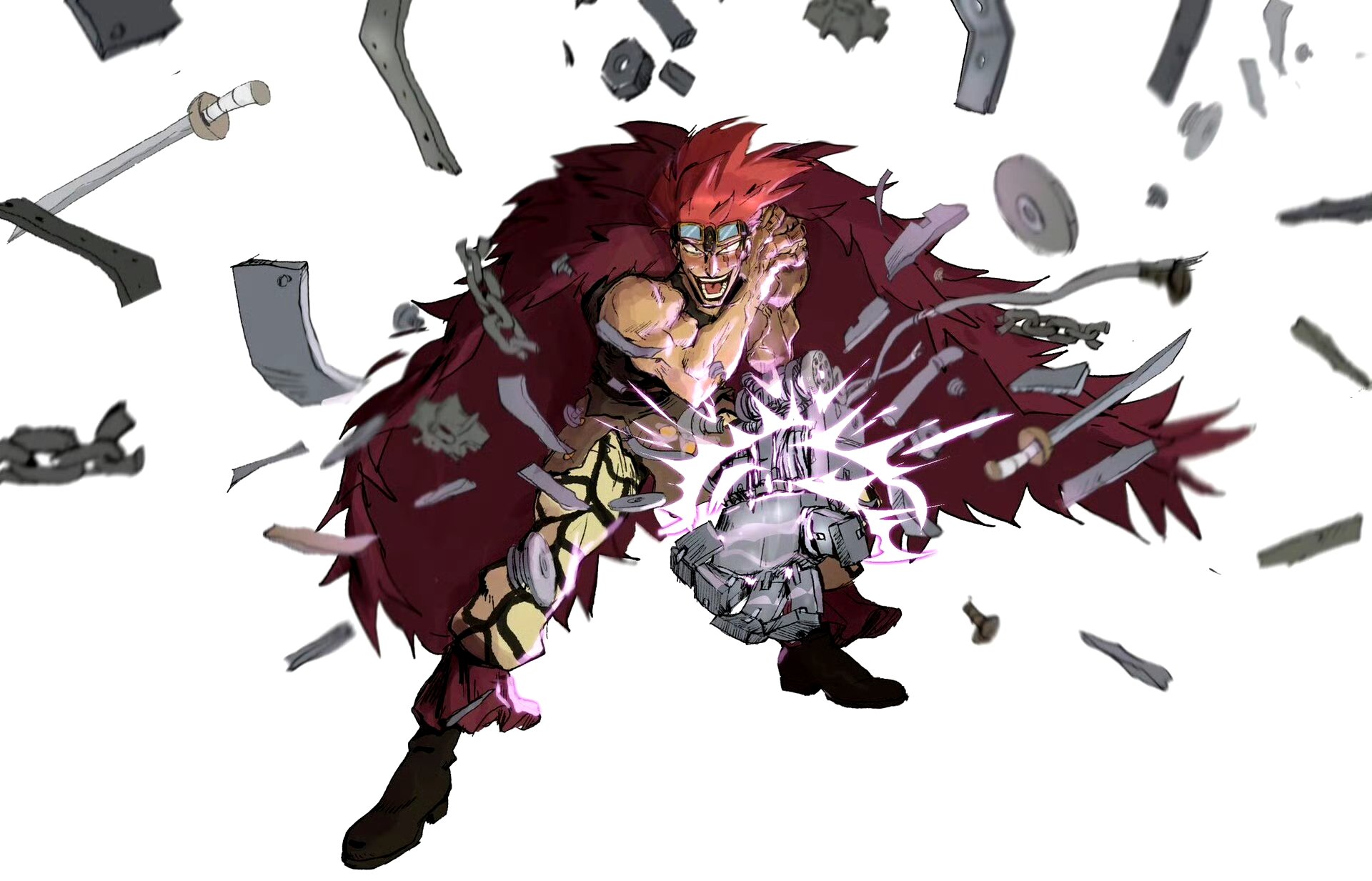 埃及漫画家,角色设计师eslam aboshady《海贼王》同人插画欣赏,用绚丽