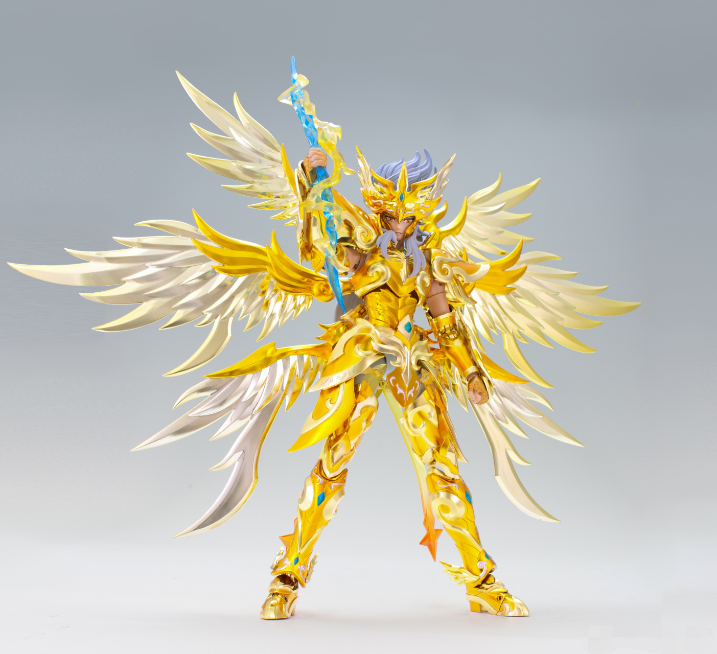 模型欣赏:圣斗士星矢 众星起源 宙斯.#动漫# #模型# #圣斗士星矢