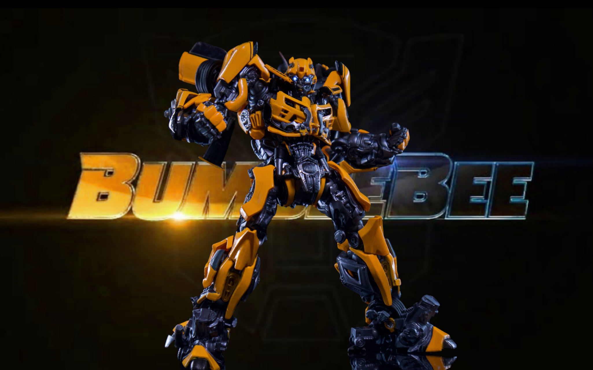 模型欣赏:海洋堂 特摄系列 变形金刚3 大黄蜂.