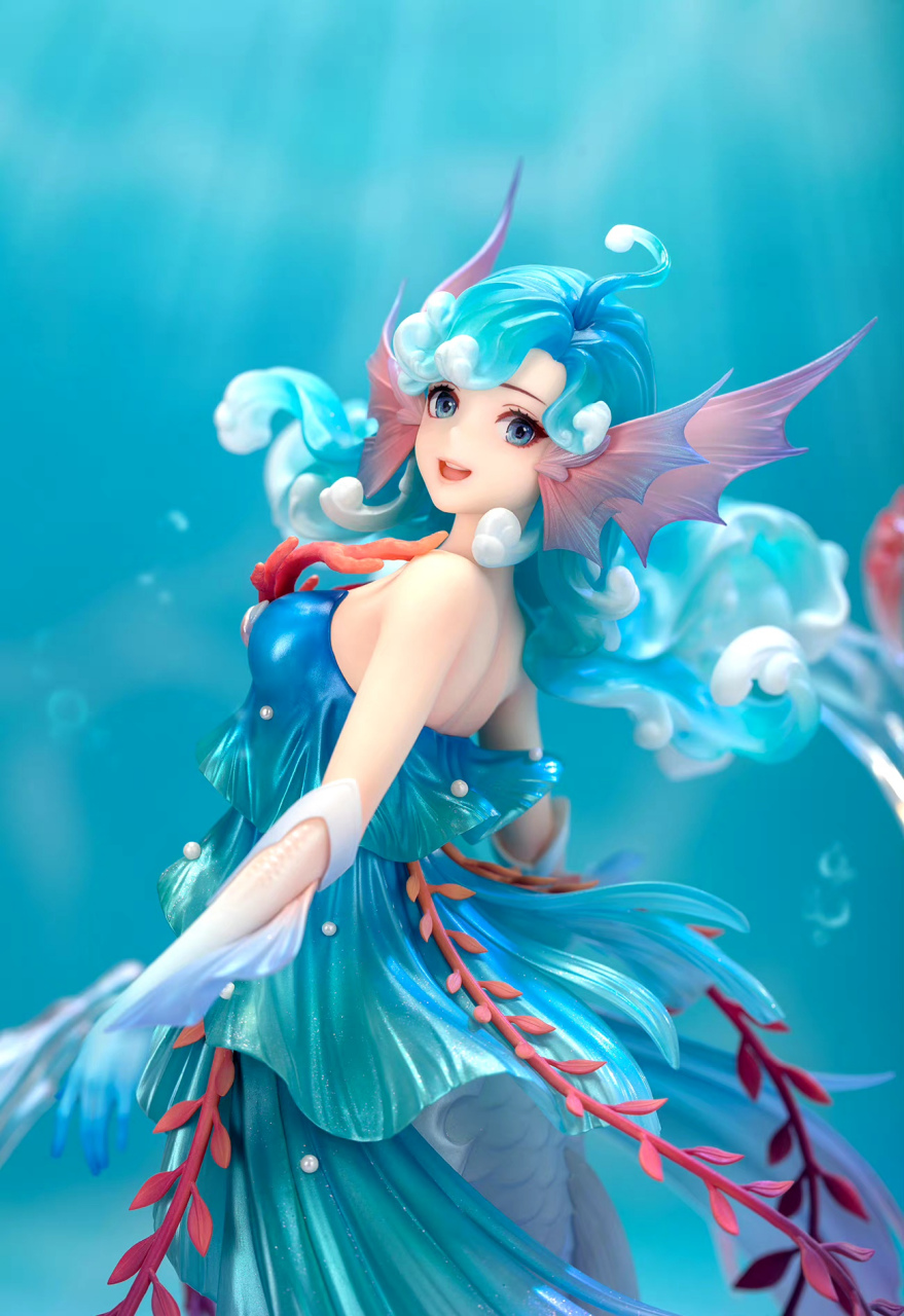 模型欣赏:myethos 镜叔 王者荣耀 人鱼公主 朵莉亚.