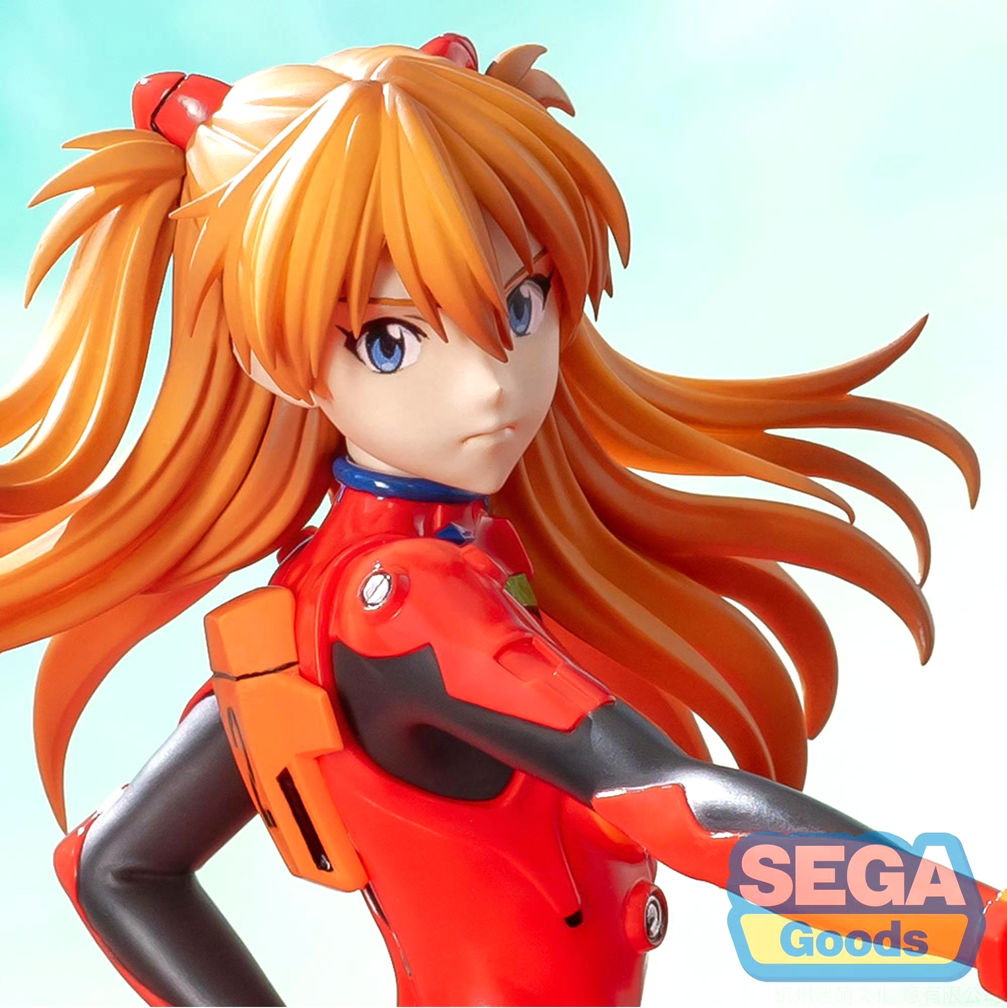 模型欣赏:sega 新世纪福音战士 eva 明日香&卡西乌斯之枪